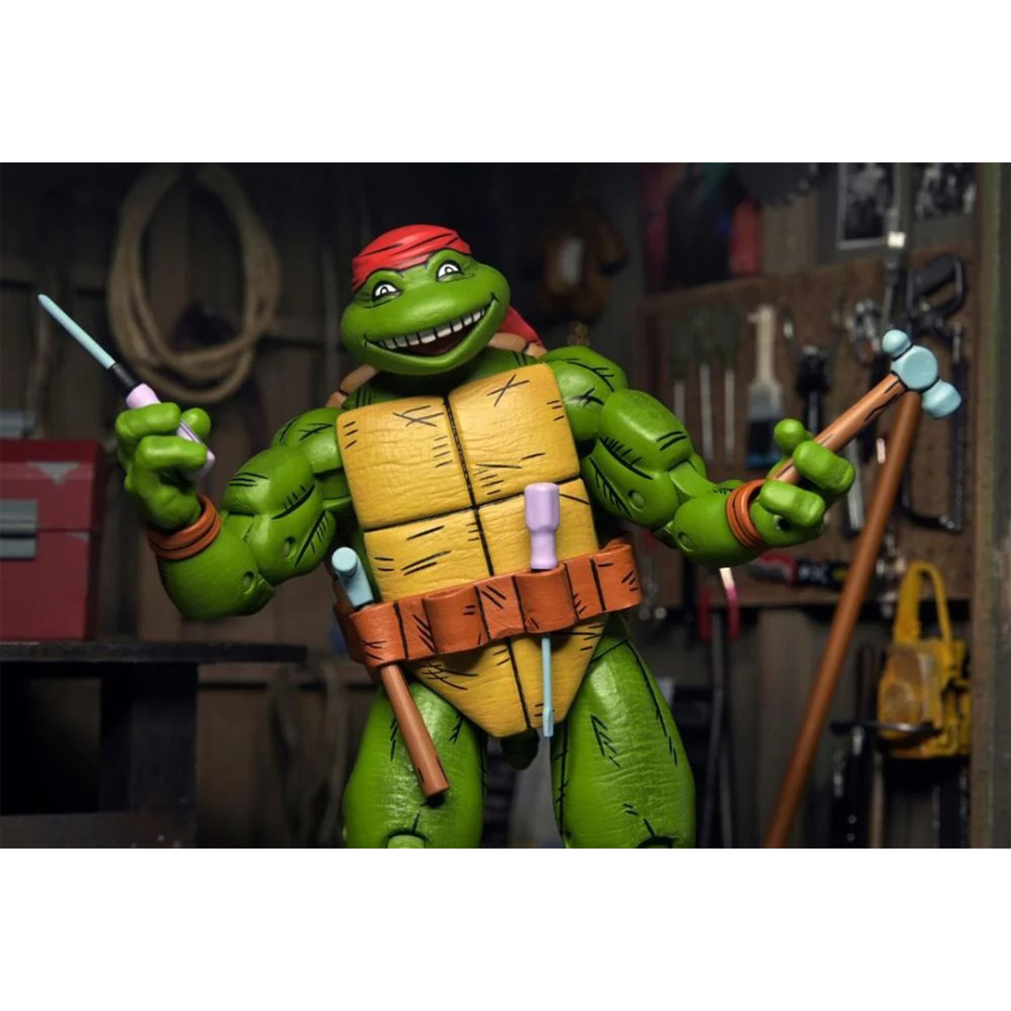 NECA Teenage Mutant Ninja Turtles Handyman Donatello  Mirage Comics Action Figure – Teenage Mutant Ninja Turtles, NECA, 18 cm, brand new collector item, Uncanny Collectibles Dublin Ireland