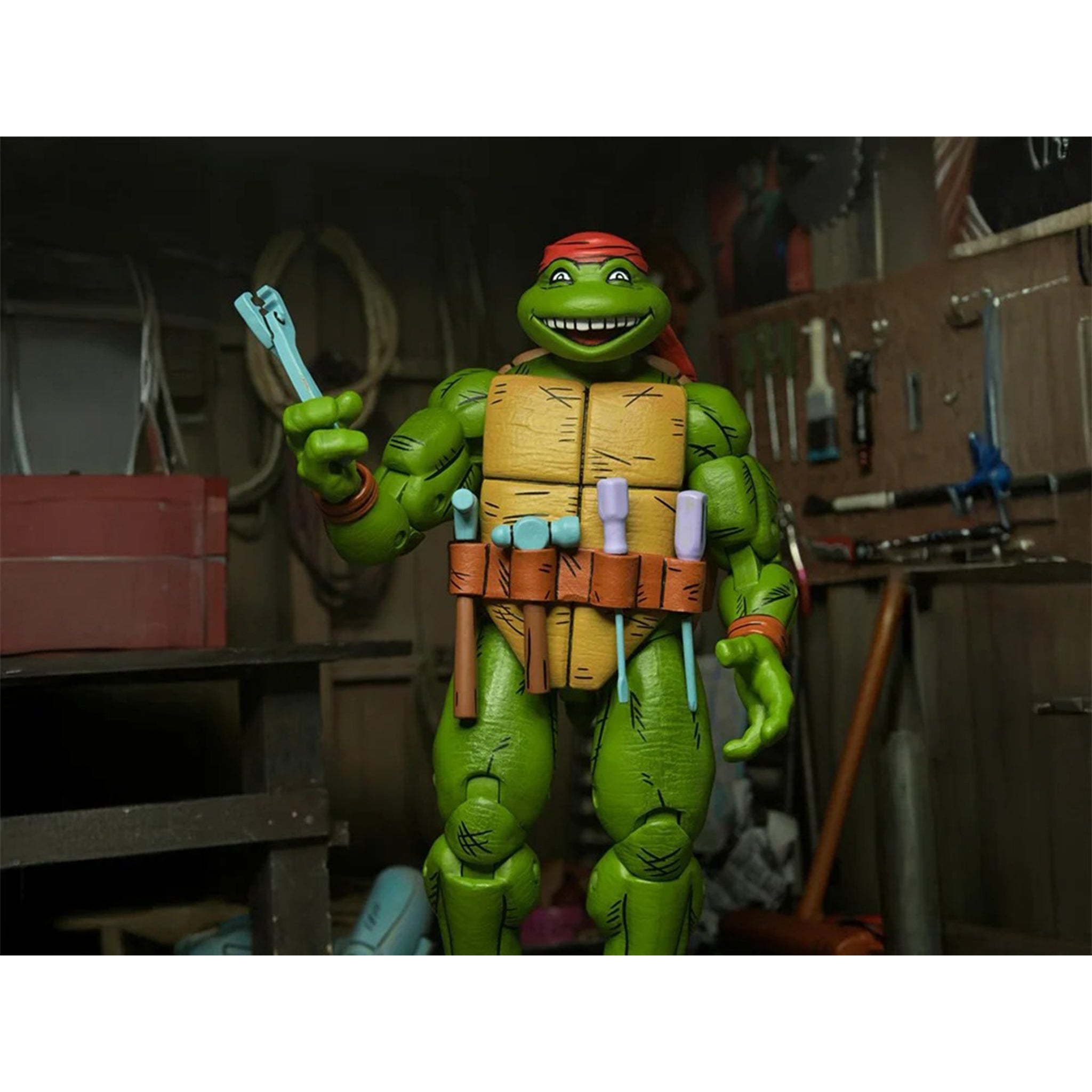 NECA Teenage Mutant Ninja Turtles Handyman Donatello  Mirage Comics Action Figure – Teenage Mutant Ninja Turtles, NECA, 18 cm, brand new collector item, Uncanny Collectibles Dublin Ireland
