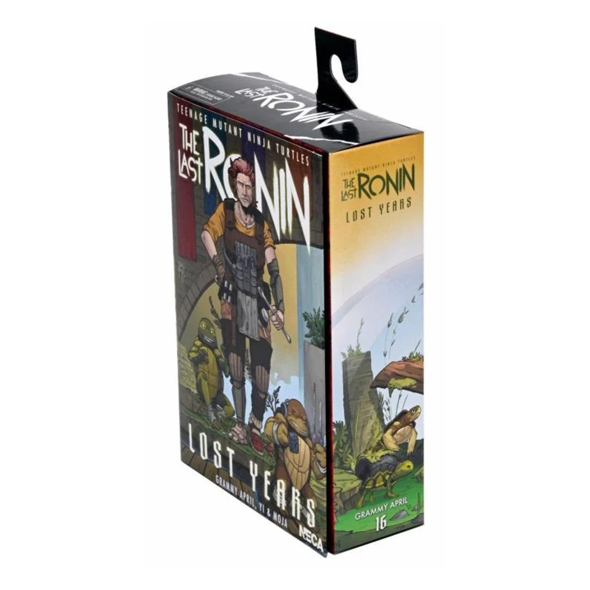 NECA Teenage Mutant Ninja Turtles Last Ronin Lost Years Grammy April with Baby Yi and Moja Action Figure
