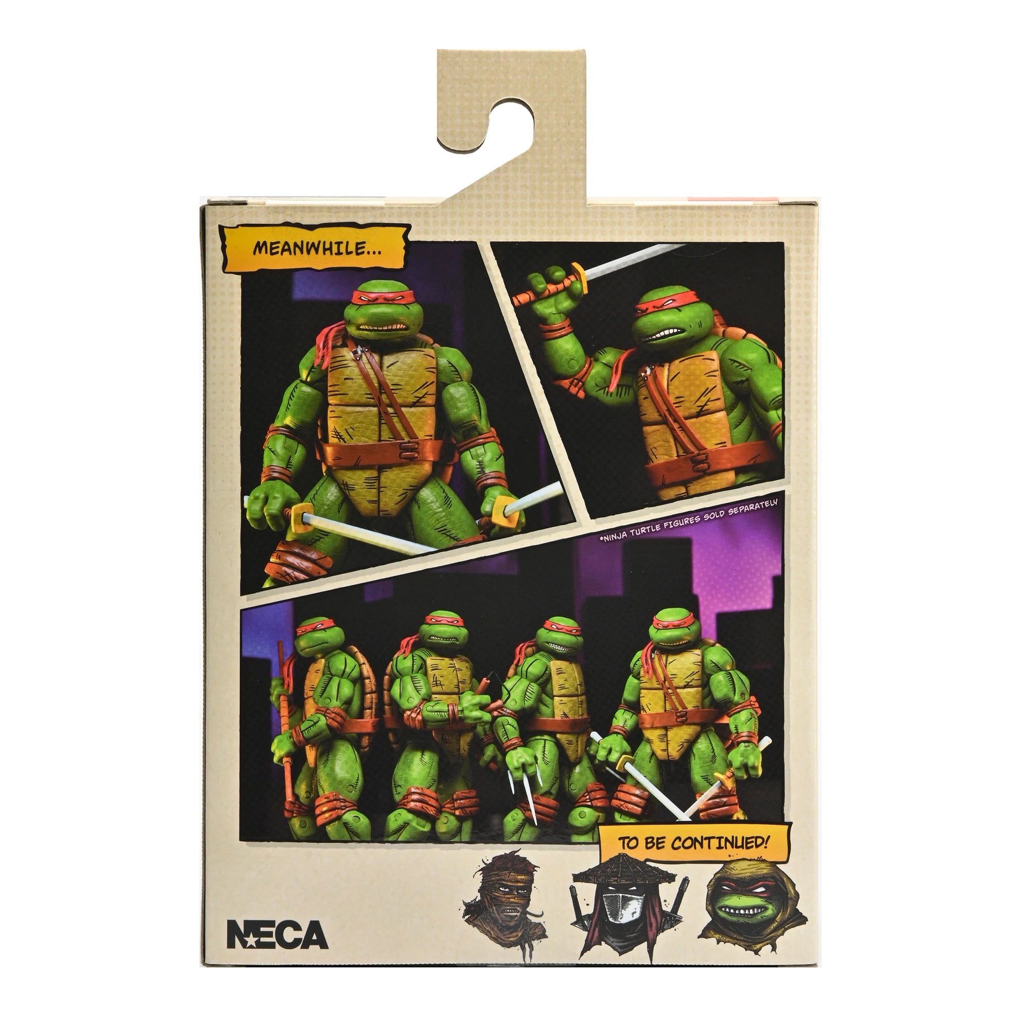 NECA Teenage Mutant Ninja Turtles Leonardo Mirage Comics Action Figure