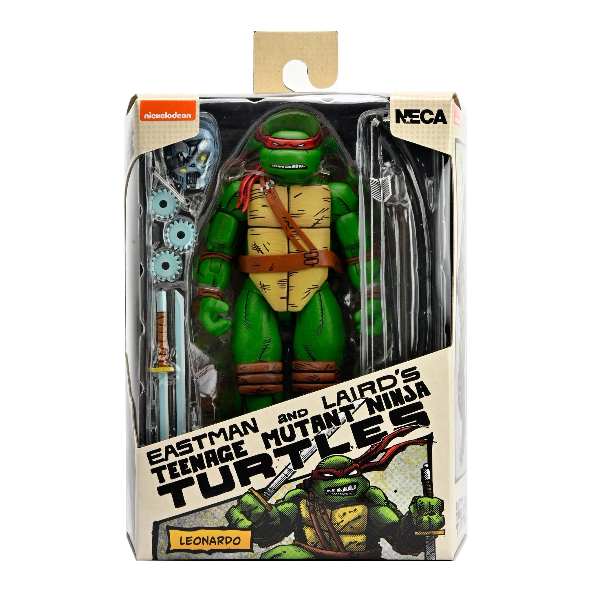 NECA Teenage Mutant Ninja Turtles Leonardo Mirage Comics Action Figure