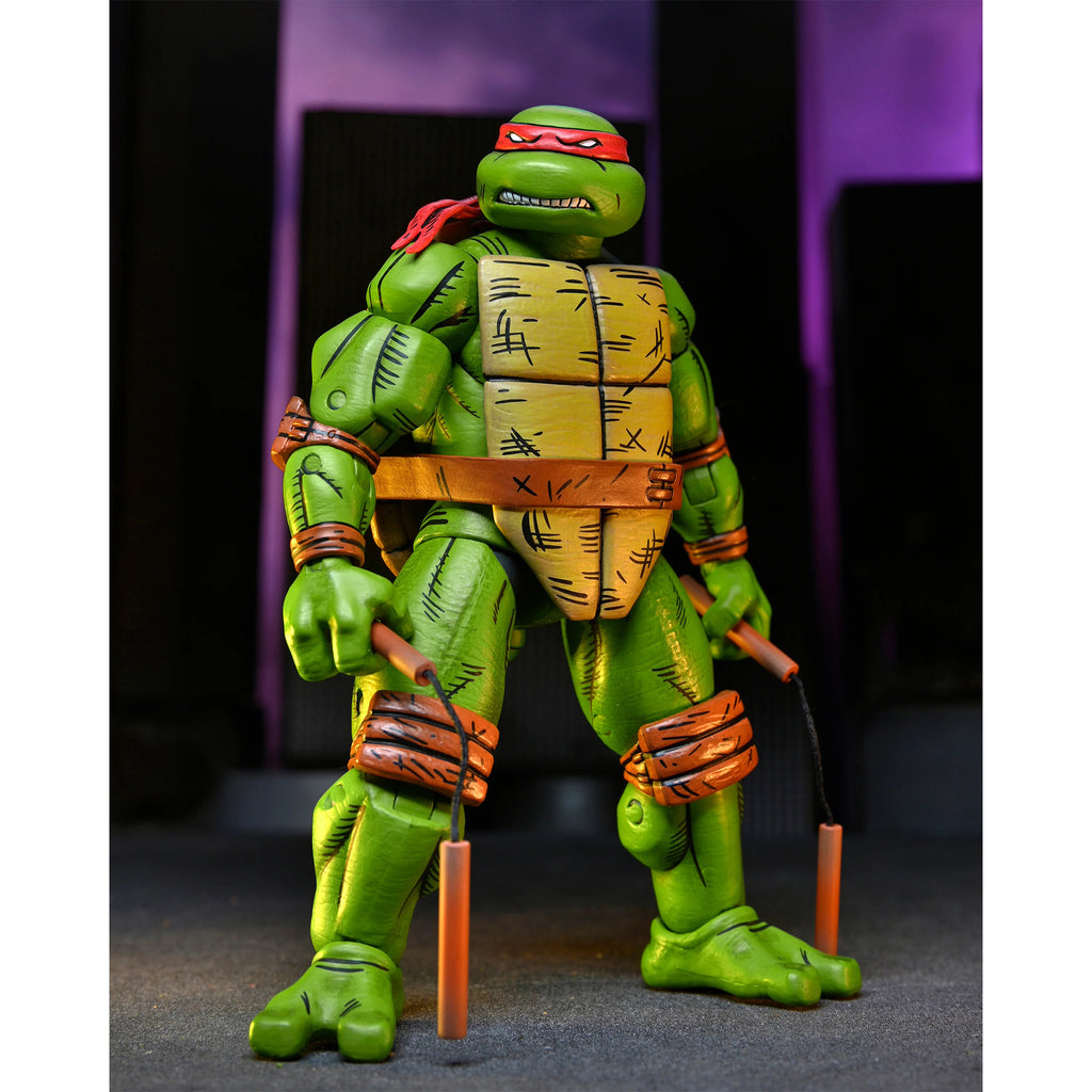 NECA Teenage Mutant Ninja Turtles Michelangelo Mirage Comics Action Figure – Teenage Mutant Ninja Turtles, NECA, 18 cm, brand new collector item, Uncanny Collectibles Dublin Ireland