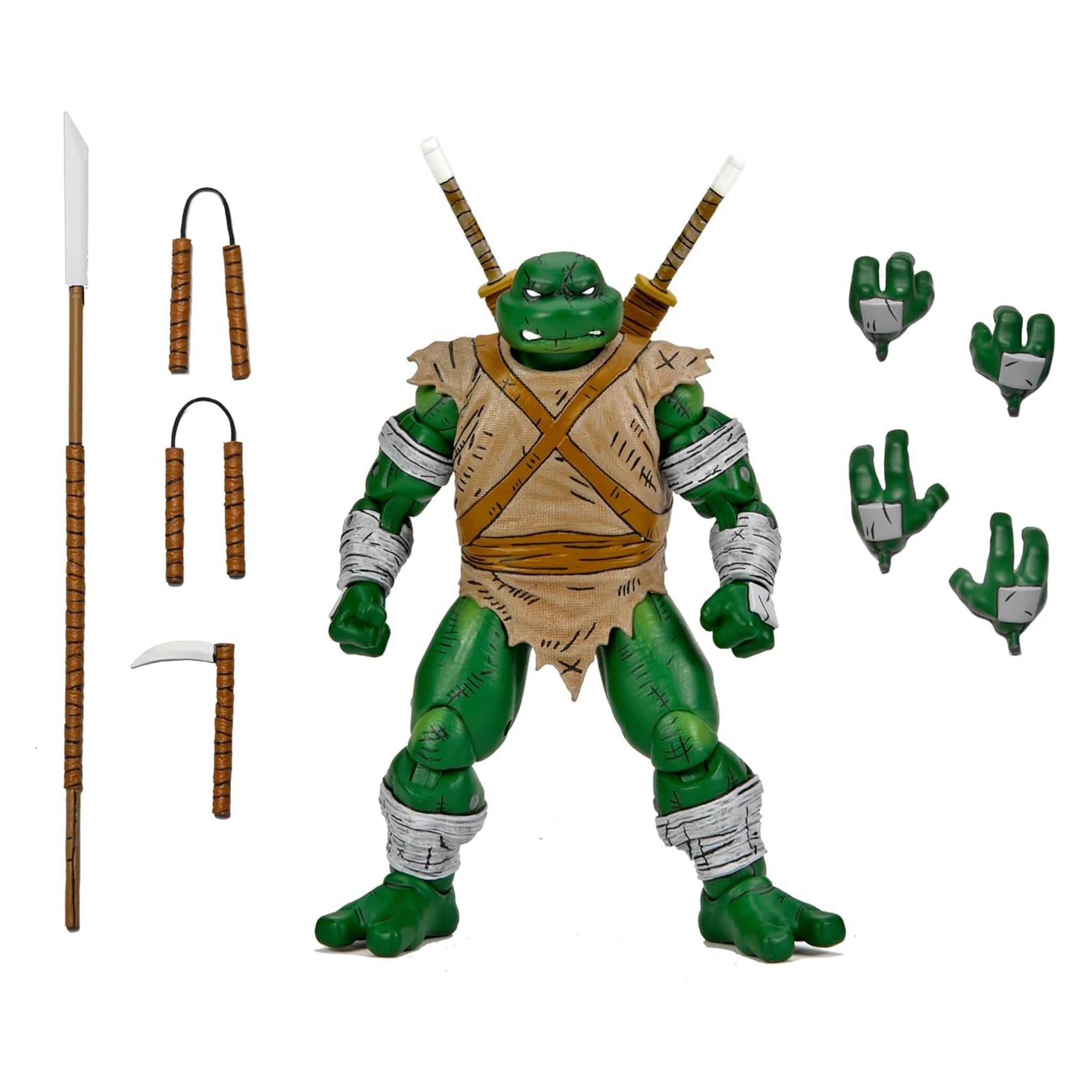 NECA Teenage Mutant Ninja Turtles Michelangelo The Wanderer Mirage Comics Action Figure – Teenage Mutant Ninja Turtles, NECA, 18 cm, brand new collector item, Uncanny Collectibles Dublin Ireland