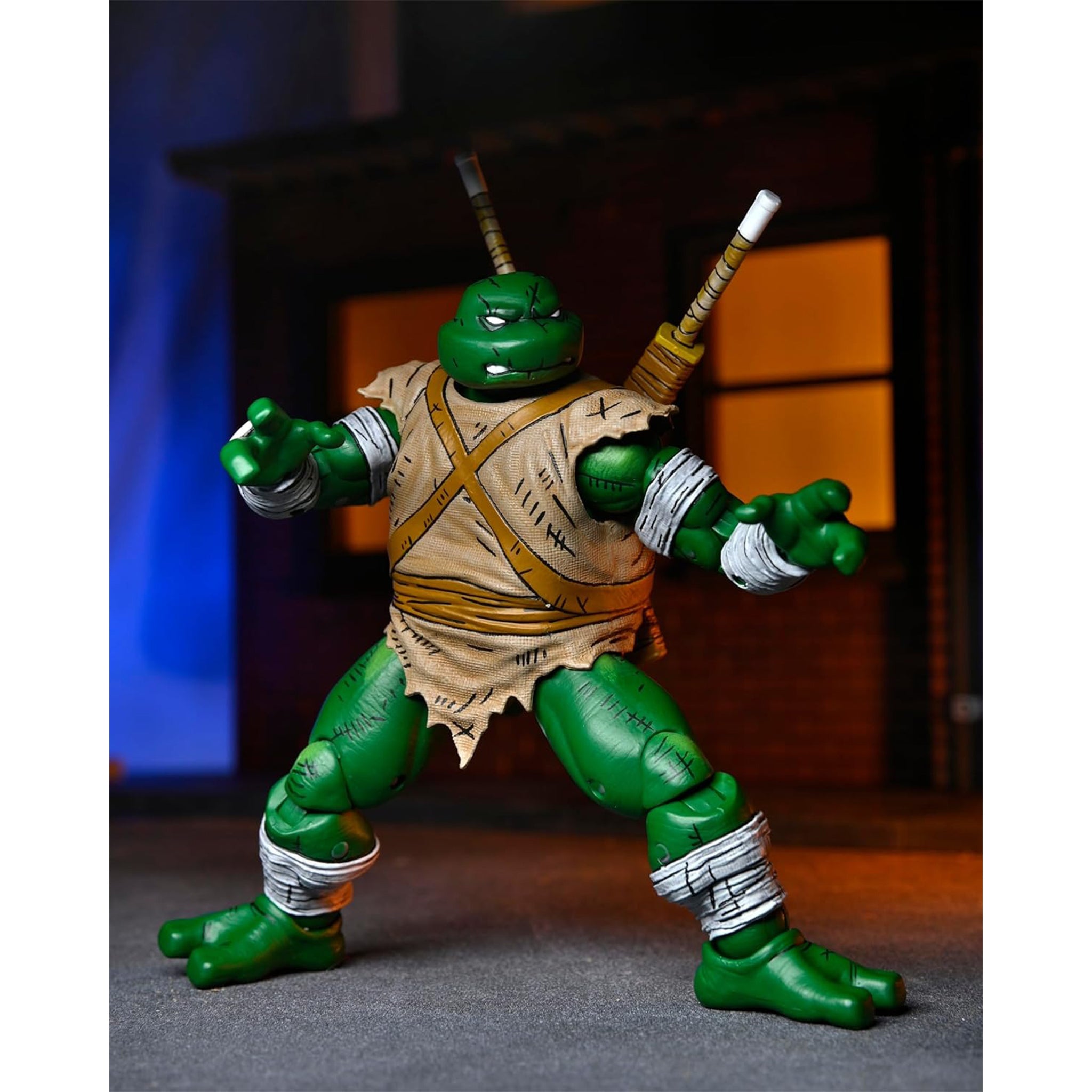 NECA Teenage Mutant Ninja Turtles Michelangelo The Wanderer Mirage Comics Action Figure – Teenage Mutant Ninja Turtles, NECA, 18 cm, brand new collector item, Uncanny Collectibles Dublin Ireland