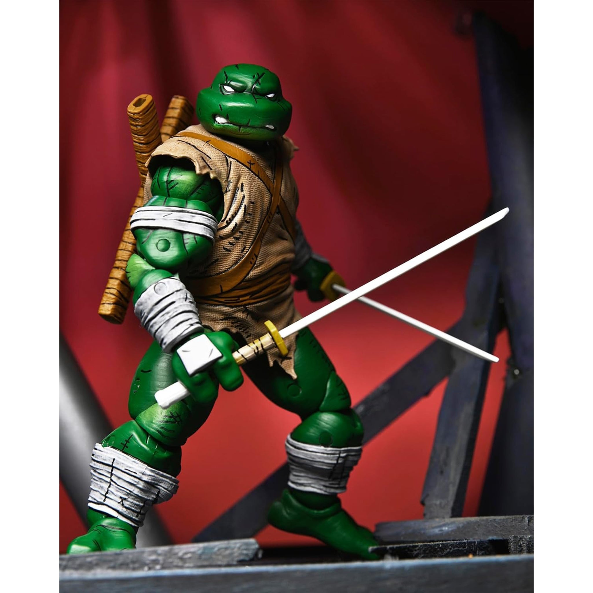 NECA Teenage Mutant Ninja Turtles Michelangelo The Wanderer Mirage Comics Action Figure – Teenage Mutant Ninja Turtles, NECA, 18 cm, brand new collector item, Uncanny Collectibles Dublin Ireland