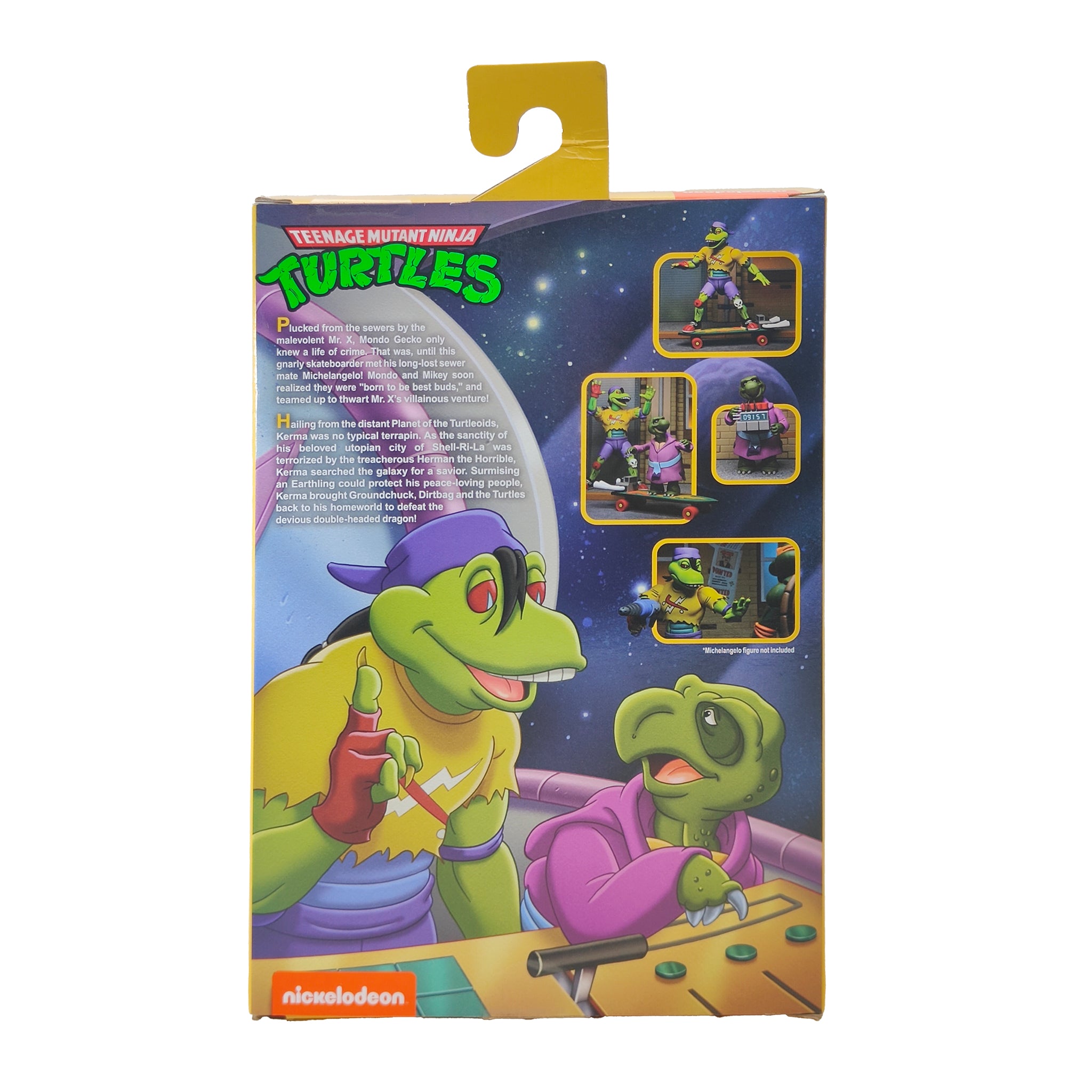 NECA Teenage Mutant Ninja Turtles Mondo Gecko Action Figure 2021 18cm – Teenage Mutant Ninja Turtles, NECA, 18 cm, 2020, pre-owned collector piece, Uncanny Collectibles Dublin Ireland