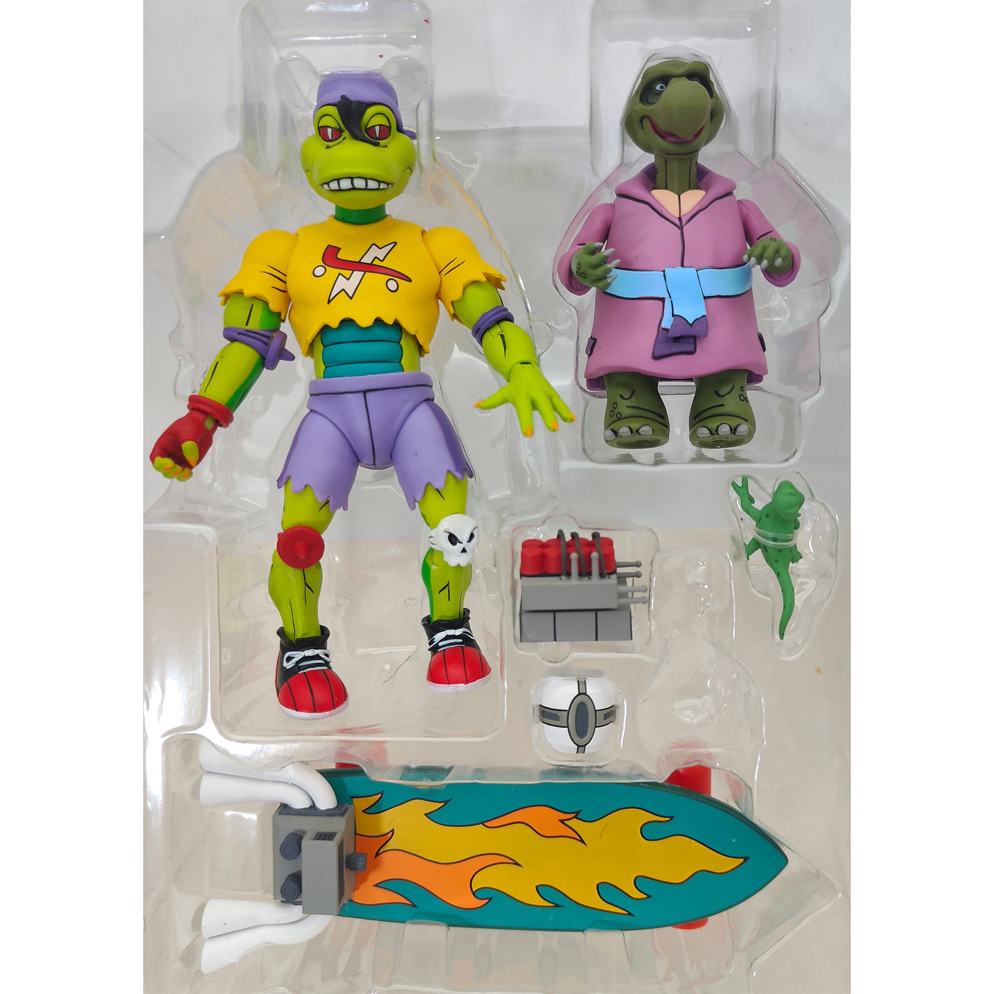 NECA Teenage Mutant Ninja Turtles Mondo Gecko Action Figure 2021 18cm – Teenage Mutant Ninja Turtles, NECA, 18 cm, 2020, pre-owned collector piece, Uncanny Collectibles Dublin Ireland