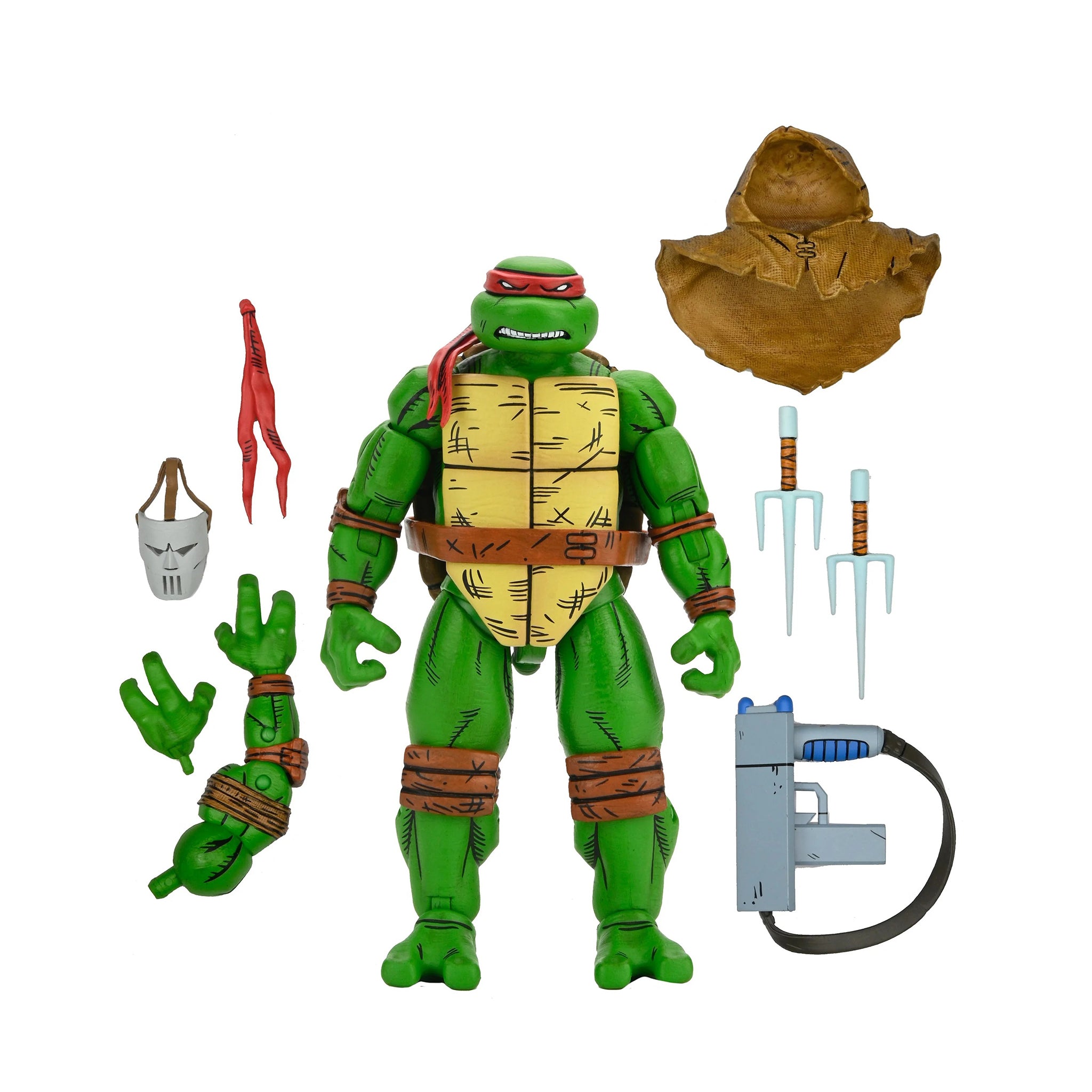 NECA Teenage Mutant Ninja Turtles Raphael Mirage Comics Action Figure – Teenage Mutant Ninja Turtles, NECA, 18 cm, brand new collector item, Uncanny Collectibles Dublin Ireland