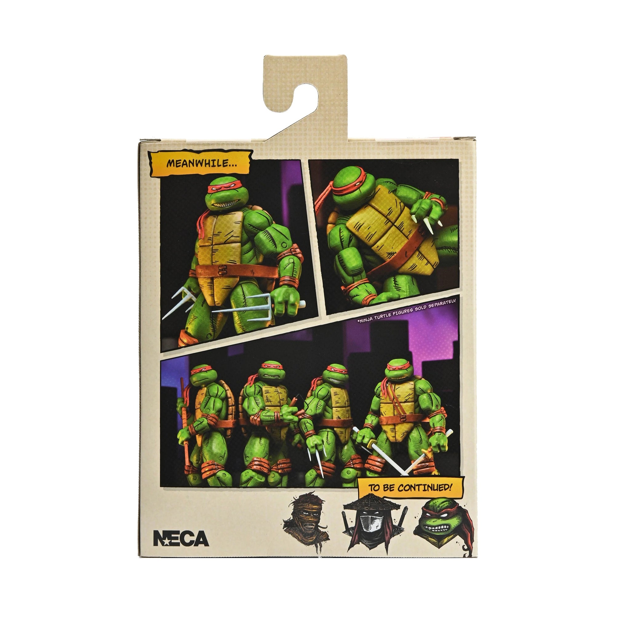 NECA Teenage Mutant Ninja Turtles Raphael Mirage Comics Action Figure – Teenage Mutant Ninja Turtles, NECA, 18 cm, brand new collector item, Uncanny Collectibles Dublin Ireland