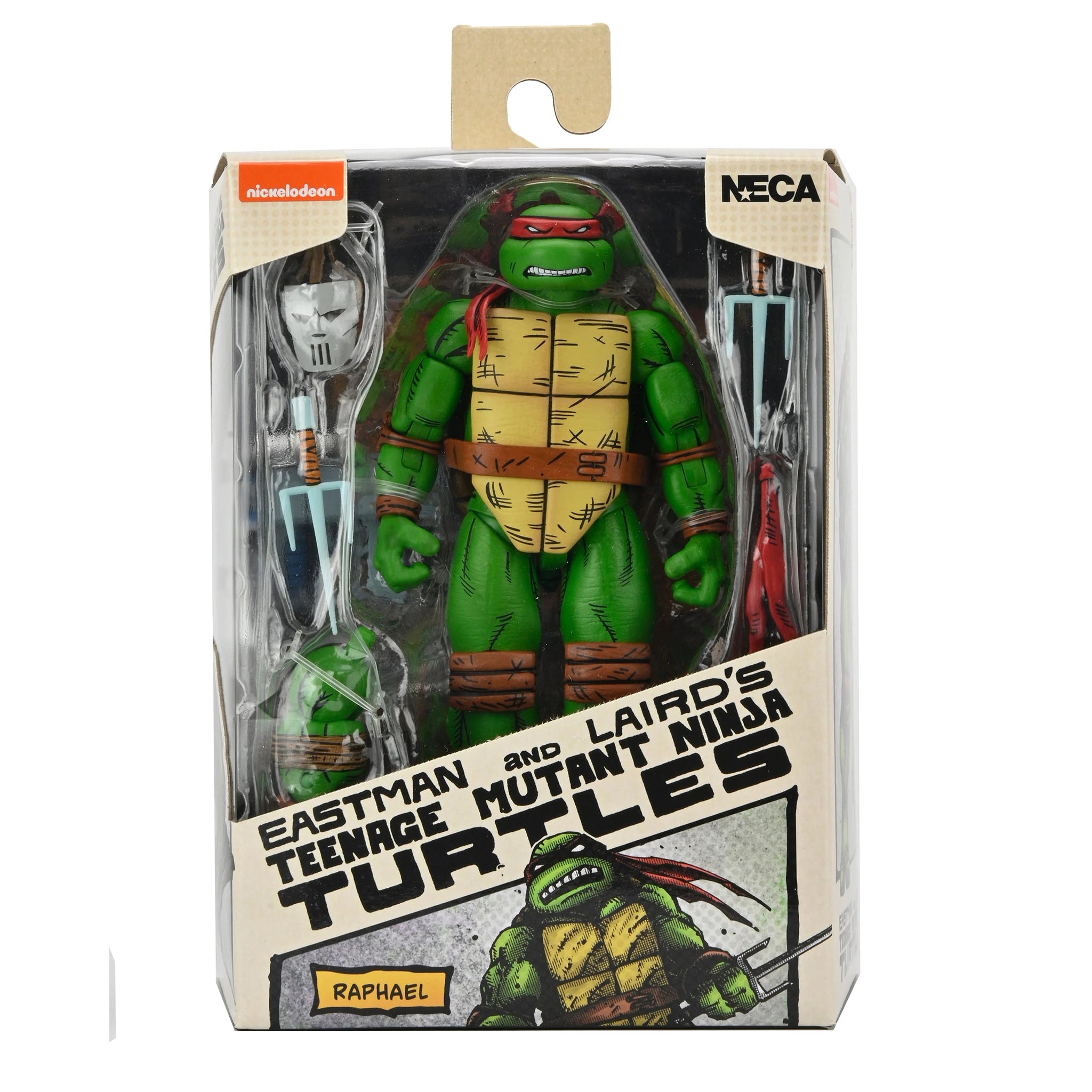 NECA Teenage Mutant Ninja Turtles Raphael Mirage Comics Action Figure