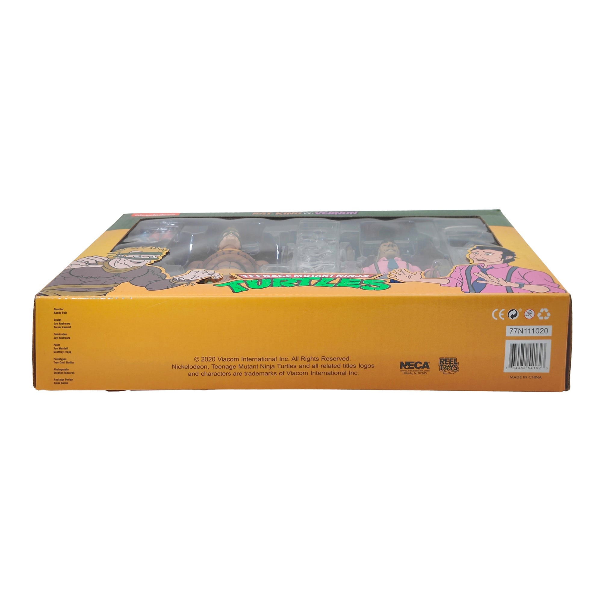 NECA Teenage Mutant Ninja Turtles Rat King vs Vernon Cartoon 2-Pack 2020 18cm
