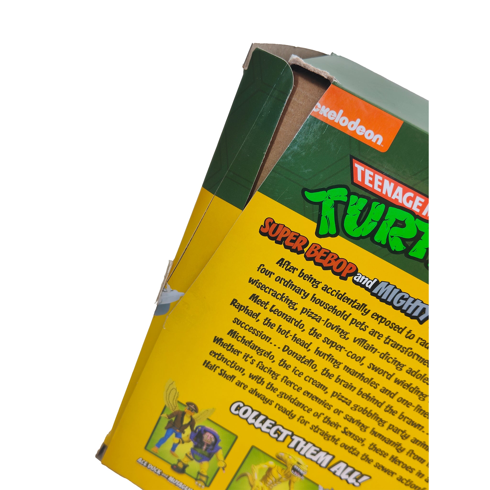 NECA Teenage Mutant Ninja Turtles Super Bebop And Mighty Rocksteady Cartoon 2-Pack 2021 18cm – Teenage Mutant Ninja Turtles, NECA, 18 cm, 2021, pre-owned collector piece, Uncanny Collectibles Dublin Ireland