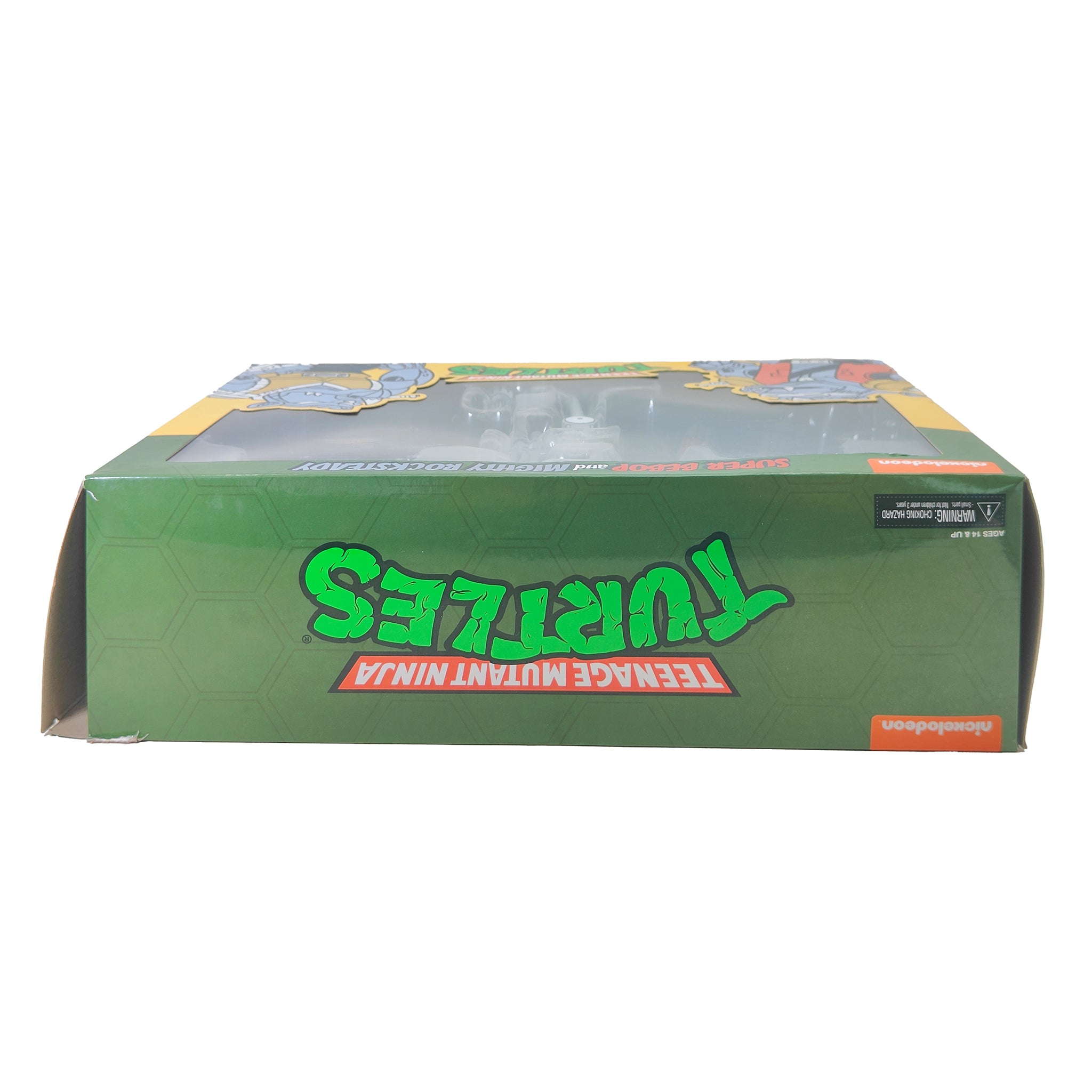 NECA Teenage Mutant Ninja Turtles Super Bebop And Mighty Rocksteady Cartoon 2-Pack 2021 18cm – Teenage Mutant Ninja Turtles, NECA, 18 cm, 2021, pre-owned collector piece, Uncanny Collectibles Dublin Ireland