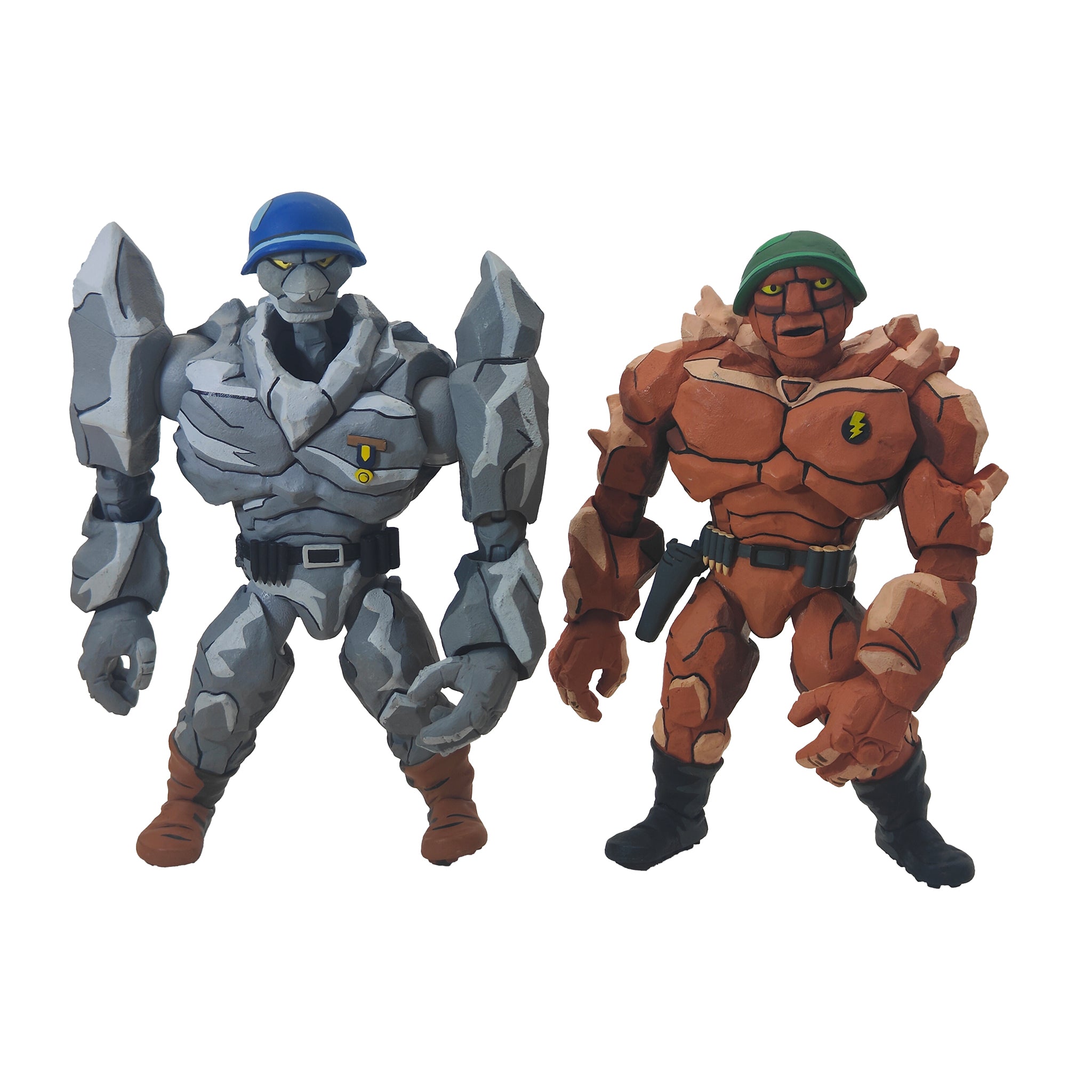 NECA Teenage Mutant Ninja Turtles Traag And Granitor Cartoon 2-Pack