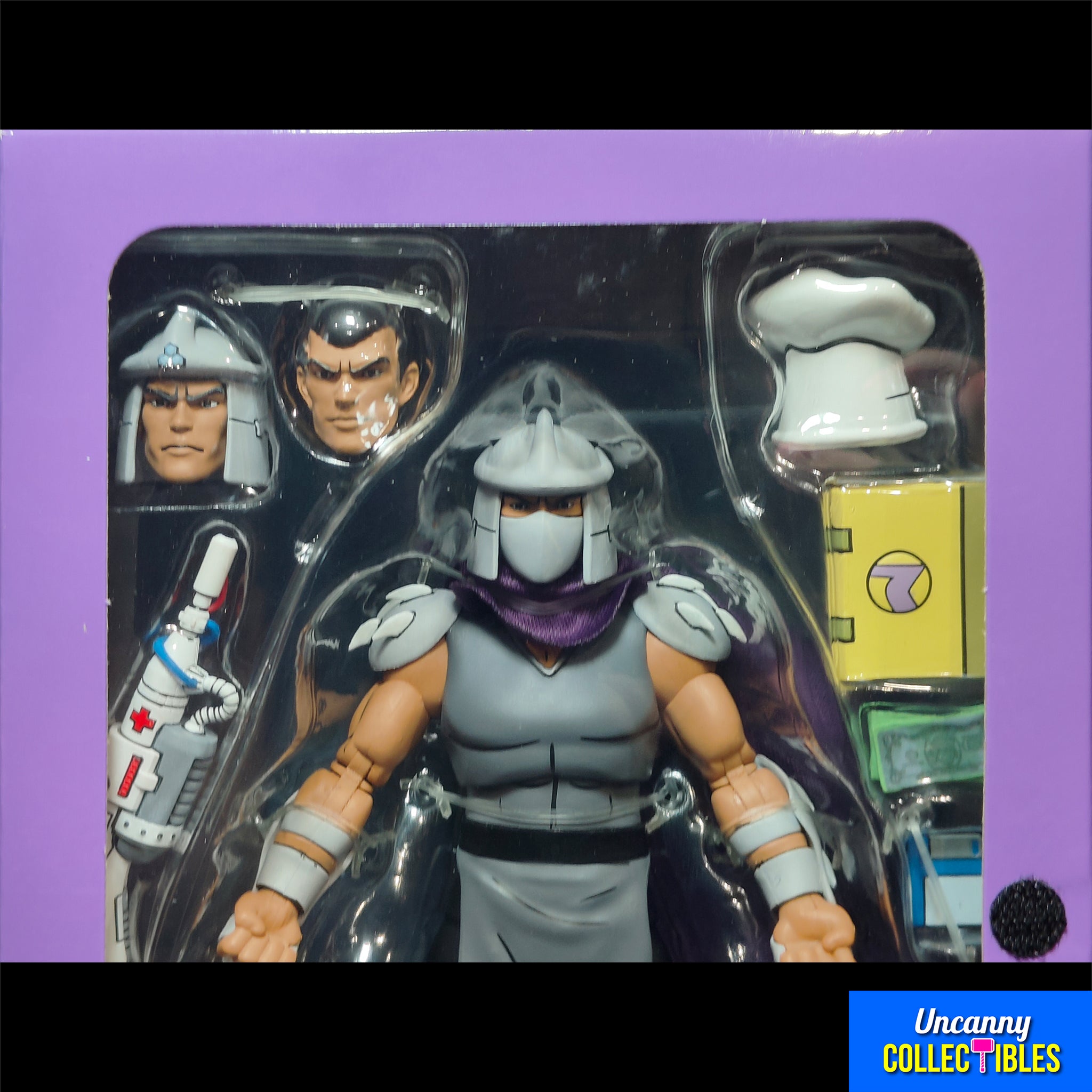 NECA Teenage Mutant Ninja Turtles Ultimate Shredder Classic Colours Action Figure – Teenage Mutant Ninja Turtles, NECA, 18 cm, brand new collector item, Uncanny Collectibles Dublin Ireland