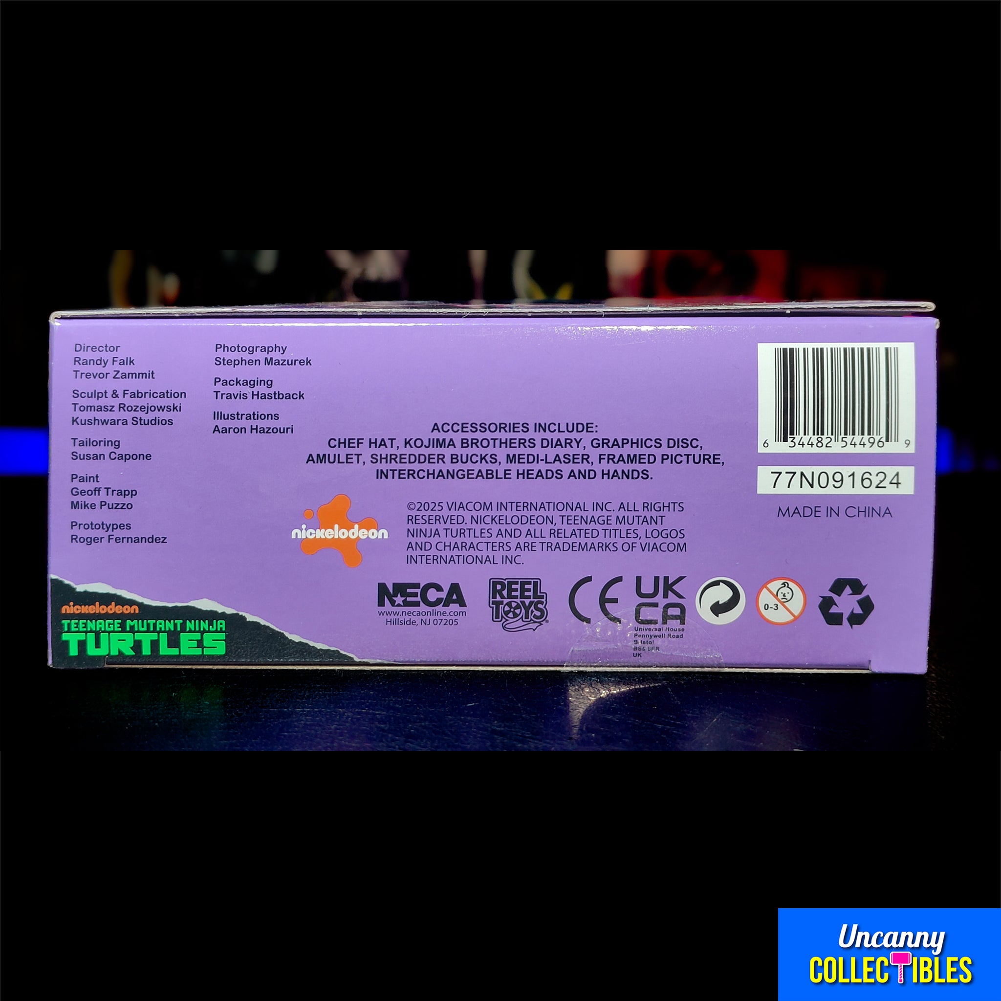 NECA Teenage Mutant Ninja Turtles Ultimate Shredder Classic Colours Action Figure – Teenage Mutant Ninja Turtles, NECA, 18 cm, brand new collector item, Uncanny Collectibles Dublin Ireland