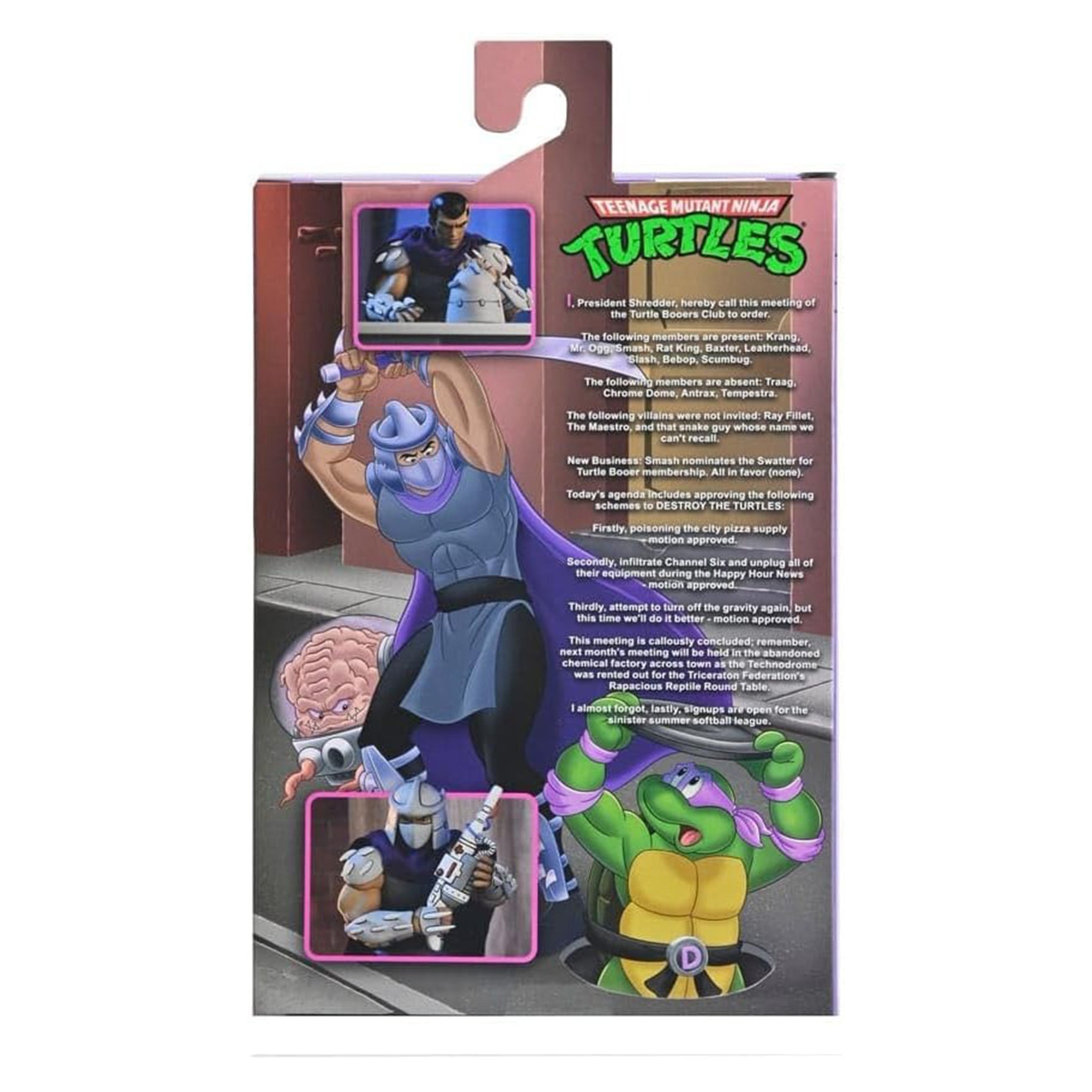 NECA Teenage Mutant Ninja Turtles Ultimate Shredder Classic Colours Action Figure – Teenage Mutant Ninja Turtles, NECA, 18 cm, brand new collector item, Uncanny Collectibles Dublin Ireland