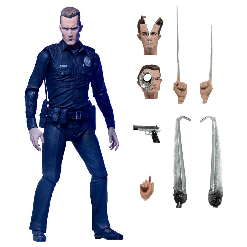 NECA Terminator 2 Ultimate T-1000 Terminator Action Figure 18cm