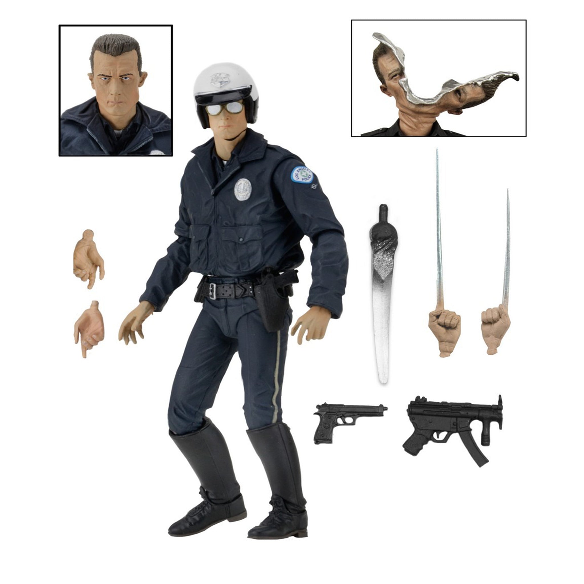 NECA Terminator 2 Ultimate T-1000 Terminator Action Figure 18cm