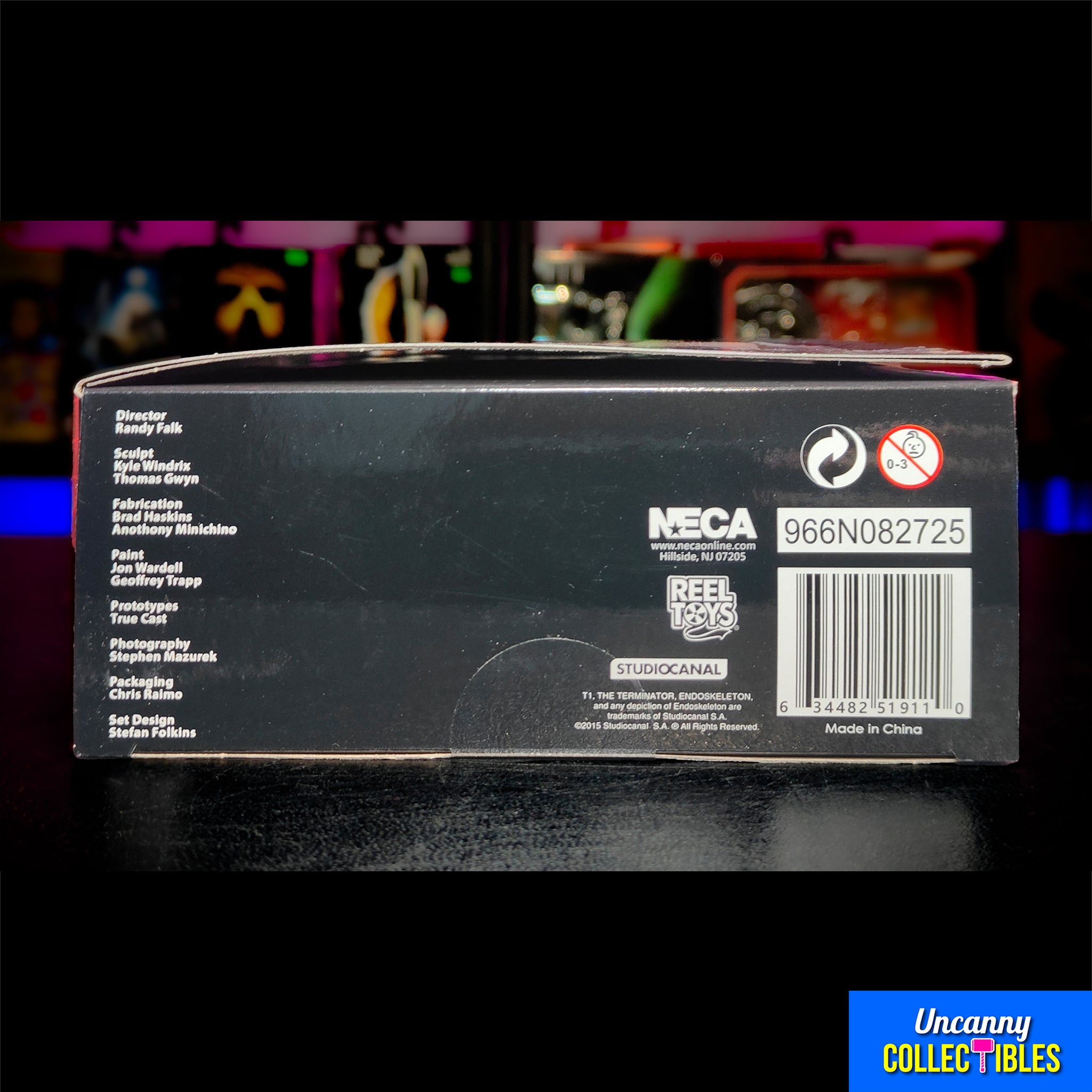 NECA Terminator Ultimate Tech Noir Terminator Action Figure 18cm – Terminator, NECA, 18 cm, 2021, brand new collector item, Uncanny Collectibles Dublin Ireland