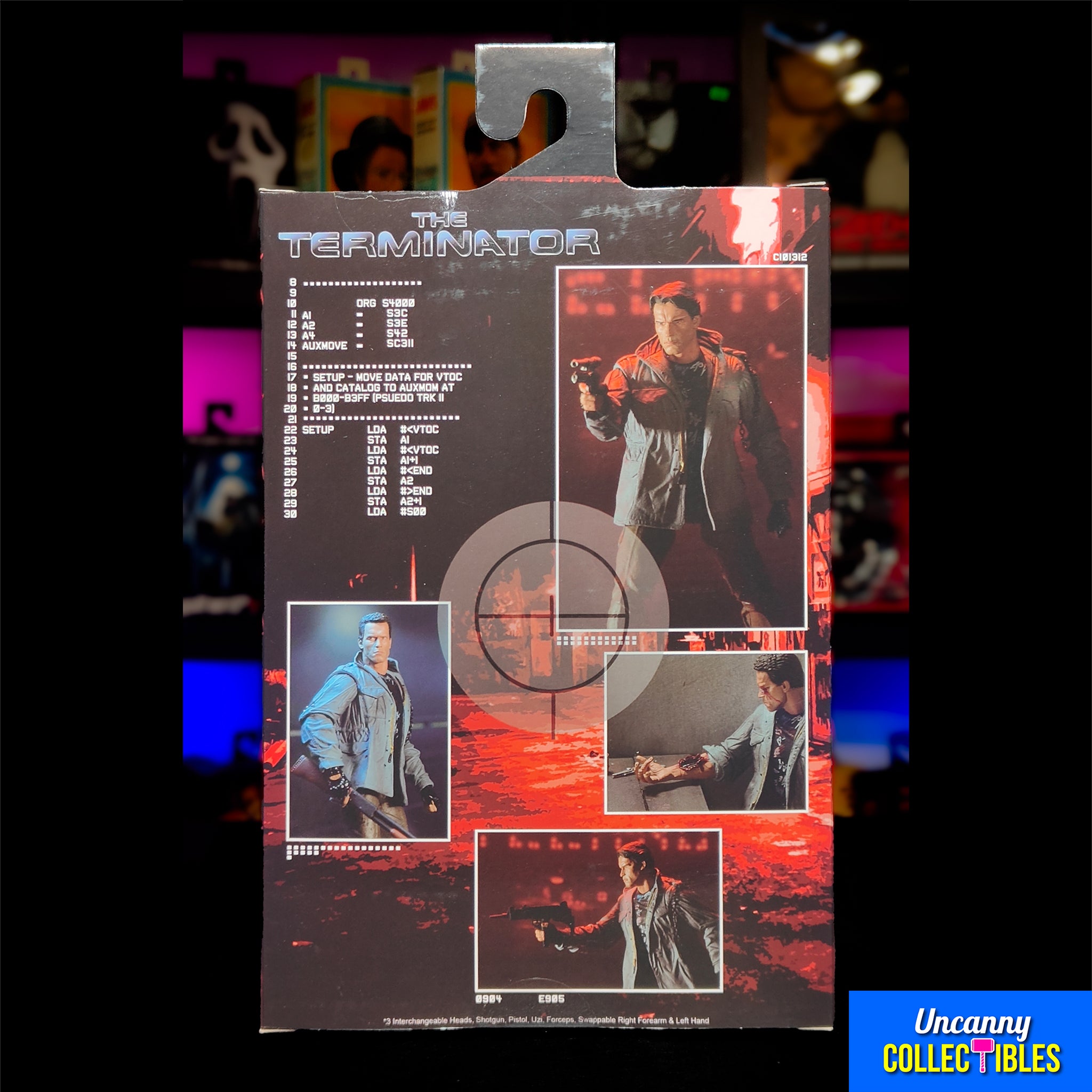 NECA Terminator Ultimate Tech Noir Terminator Action Figure 18cm – Terminator, NECA, 18 cm, 2021, brand new collector item, Uncanny Collectibles Dublin Ireland
