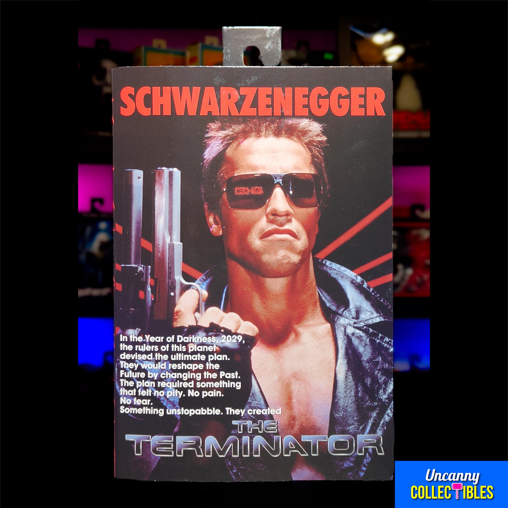 NECA Terminator Ultimate Tech Noir Terminator Action Figure 18cm – Terminator, NECA, 18 cm, 2021, brand new collector item, Uncanny Collectibles Dublin Ireland