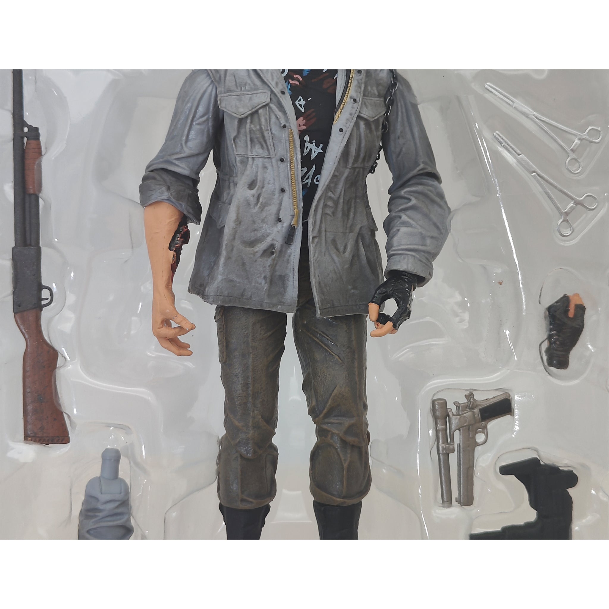 NECA Terminator Ultimate Tech Noir Terminator Action Figure 18cm  - Used – Terminator, NECA, 18 cm, 2021, pre-owned collector piece, Uncanny Collectibles Dublin Ireland