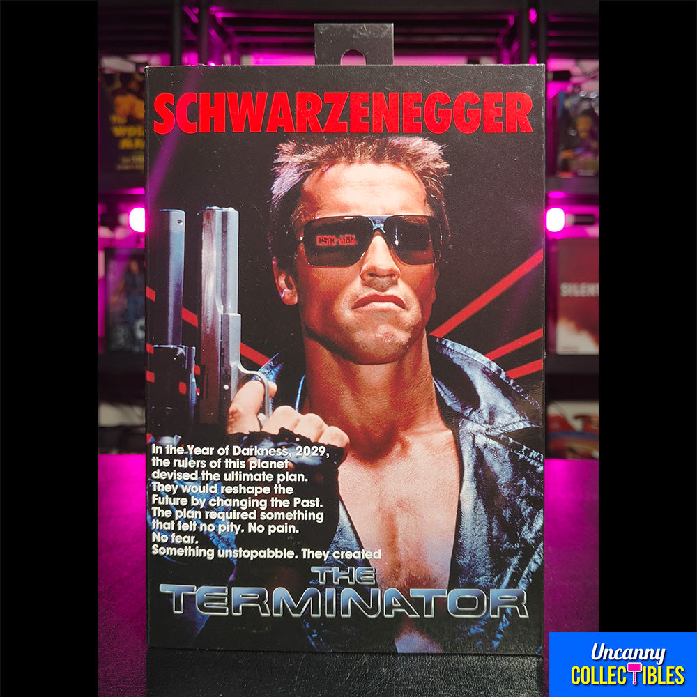 NECA Terminator Ultimate Tech Noir Terminator Action Figure 18cm