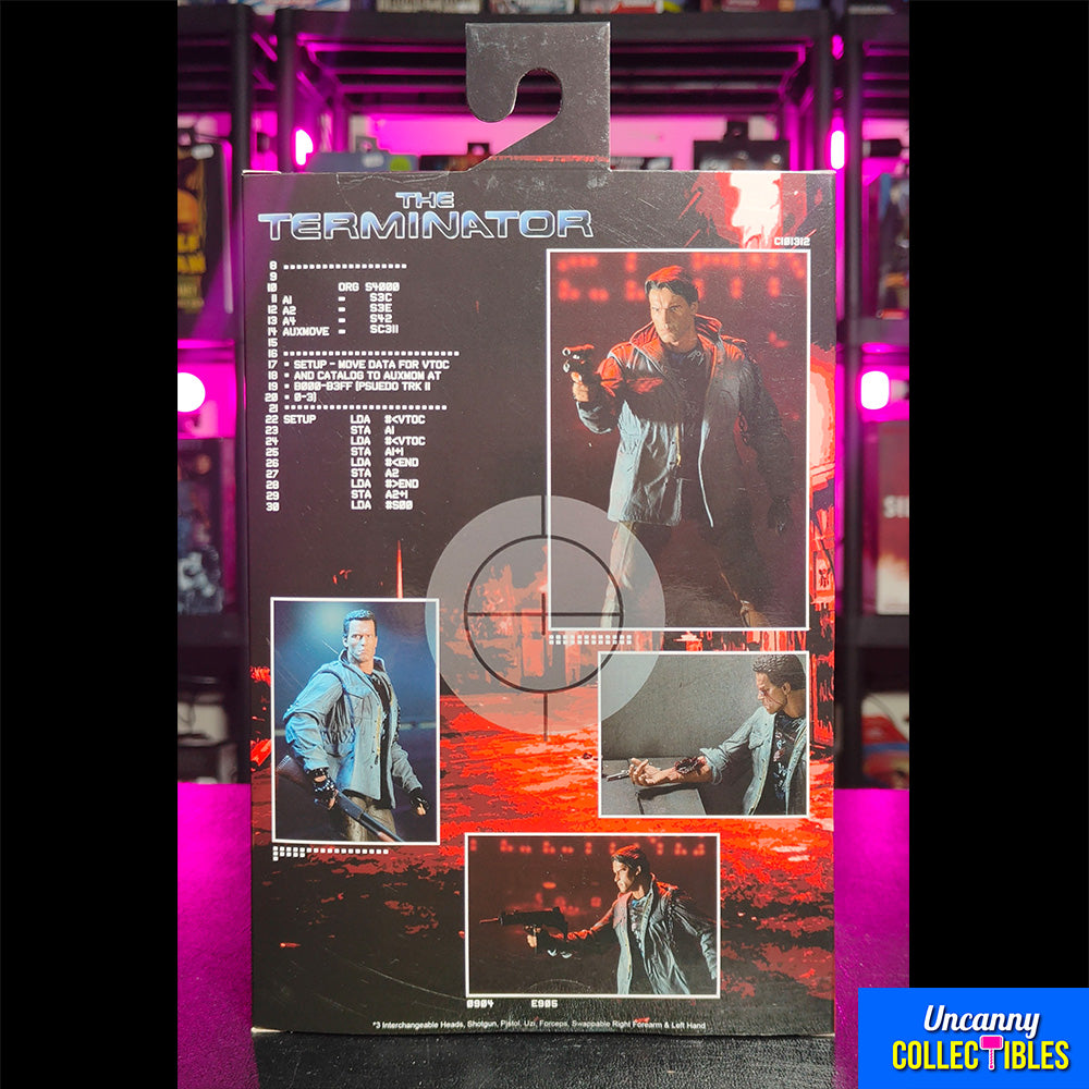 NECA Terminator Ultimate Tech Noir Terminator Action Figure 18cm