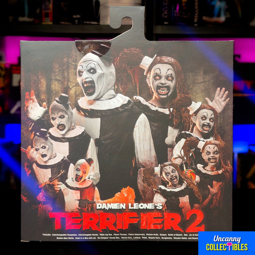 Terrifier 2 Art the Clown and Pale Girl Ultimate NECA 2-Pack