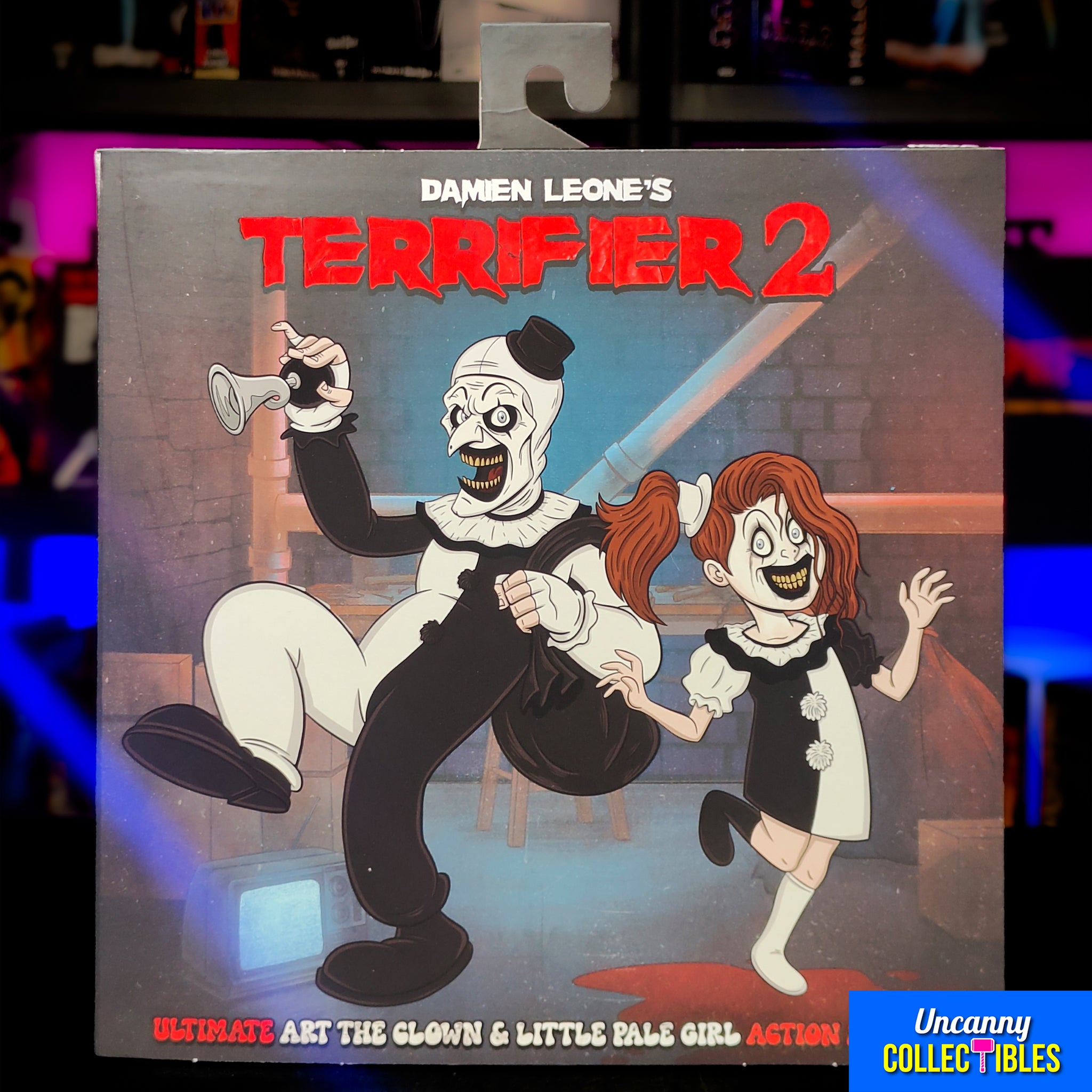 Terrifier 2 Art the Clown and Pale Girl Ultimate NECA 2-Pack