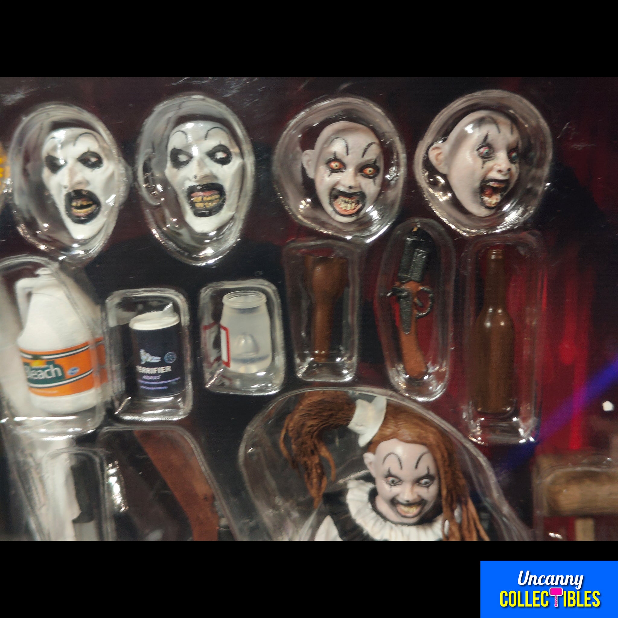 Terrifier 2 Art the Clown and Pale Girl Ultimate NECA 2-Pack