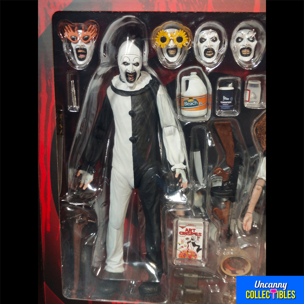 Terrifier 2 Art the Clown and Pale Girl Ultimate NECA 2-Pack