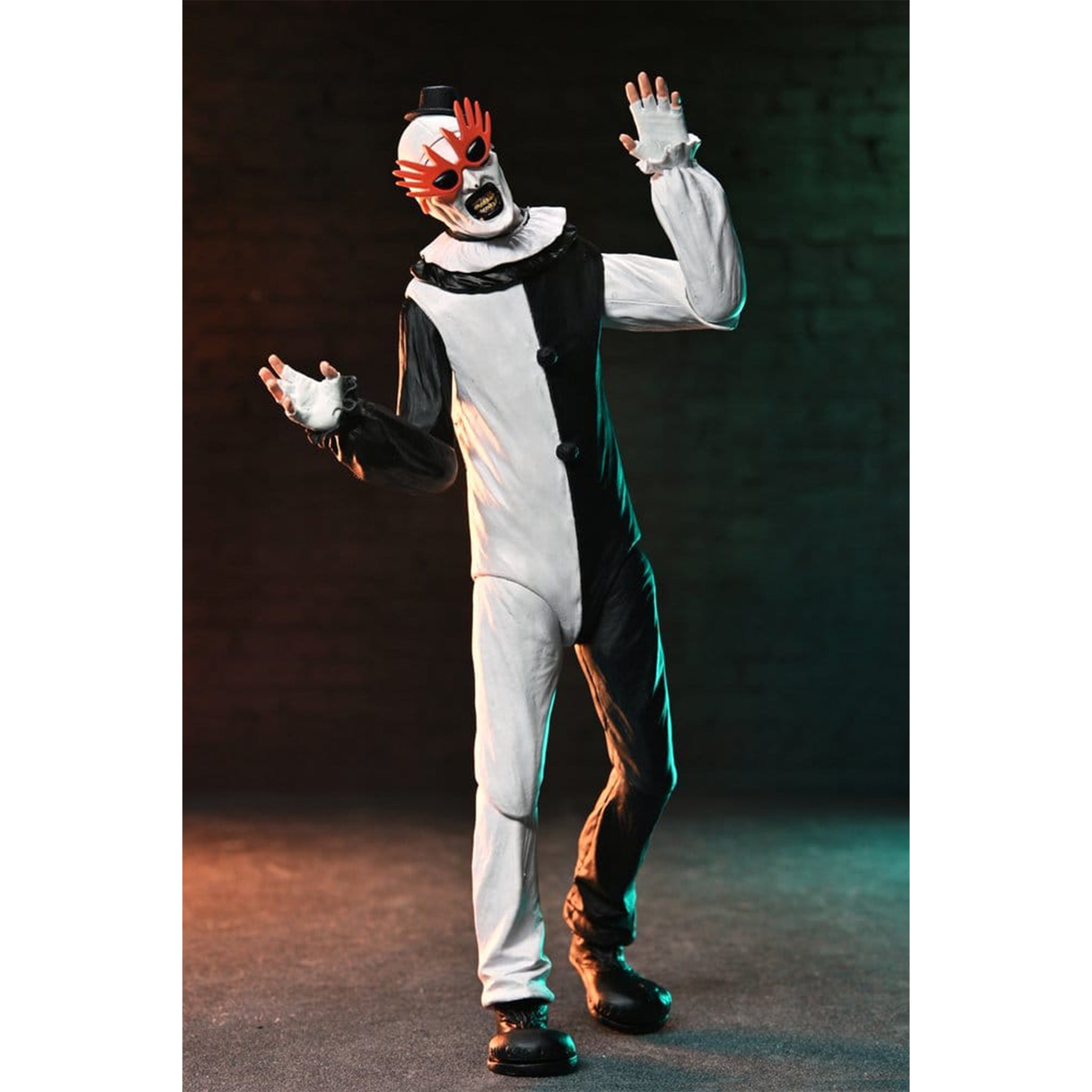 NECA Terrifier 2 Ultimate Art The Clown And The Pale Girl Action Figure 2 Pack – Terrifier, NECA, 18 cm, brand new collector item, Uncanny Collectibles Dublin Ireland
