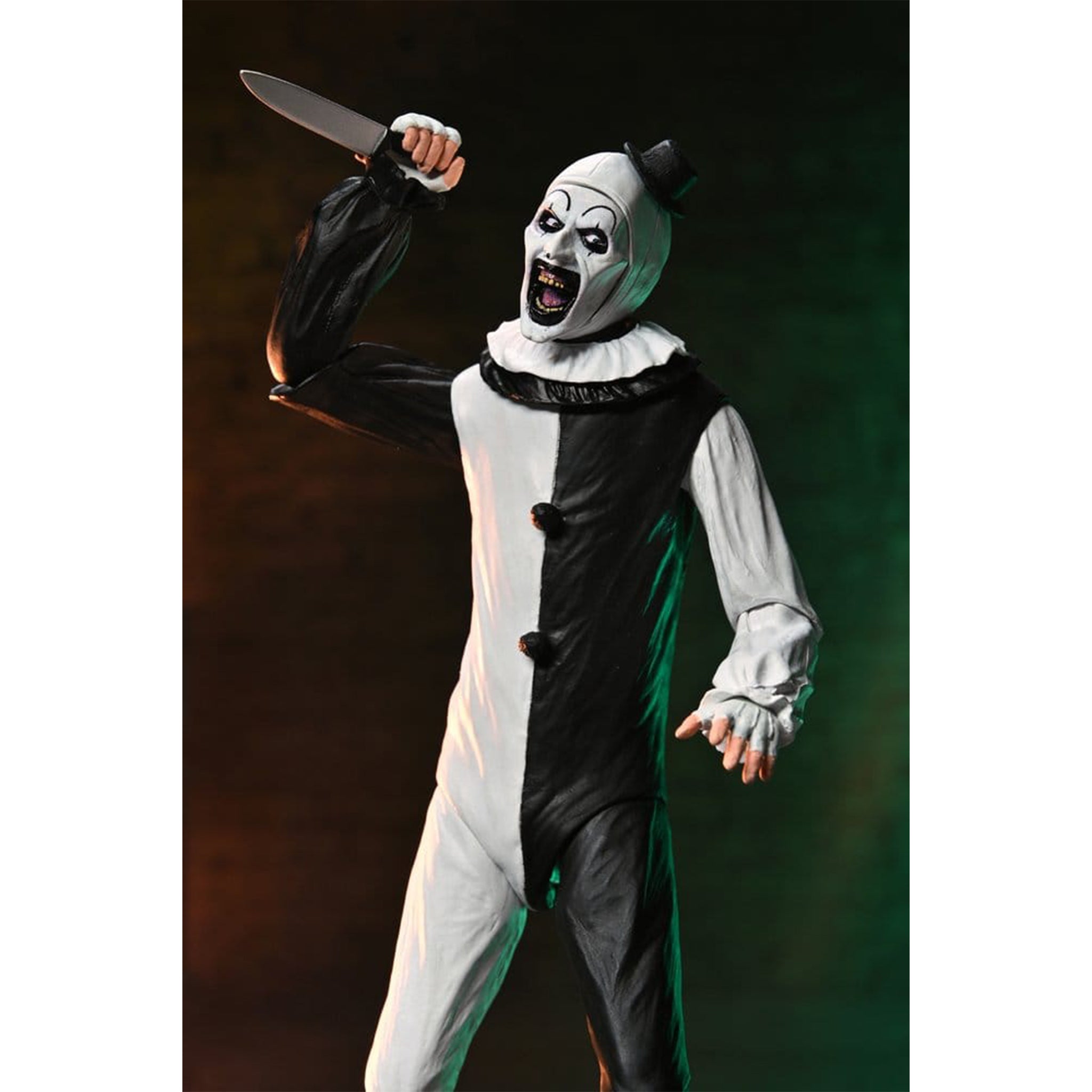 NECA Terrifier 2 Ultimate Art The Clown And The Pale Girl Action Figure 2 Pack – Terrifier, NECA, 18 cm, brand new collector item, Uncanny Collectibles Dublin Ireland