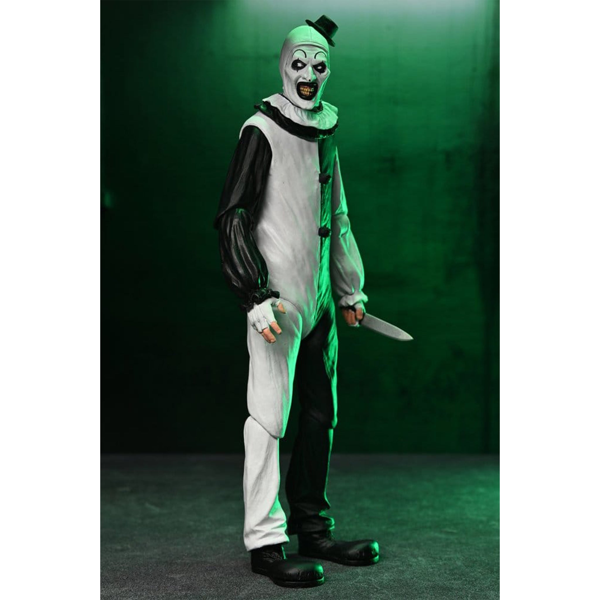 NECA Terrifier 2 Ultimate Art The Clown And The Pale Girl Action Figure 2 Pack – Terrifier, NECA, 18 cm, brand new collector item, Uncanny Collectibles Dublin Ireland
