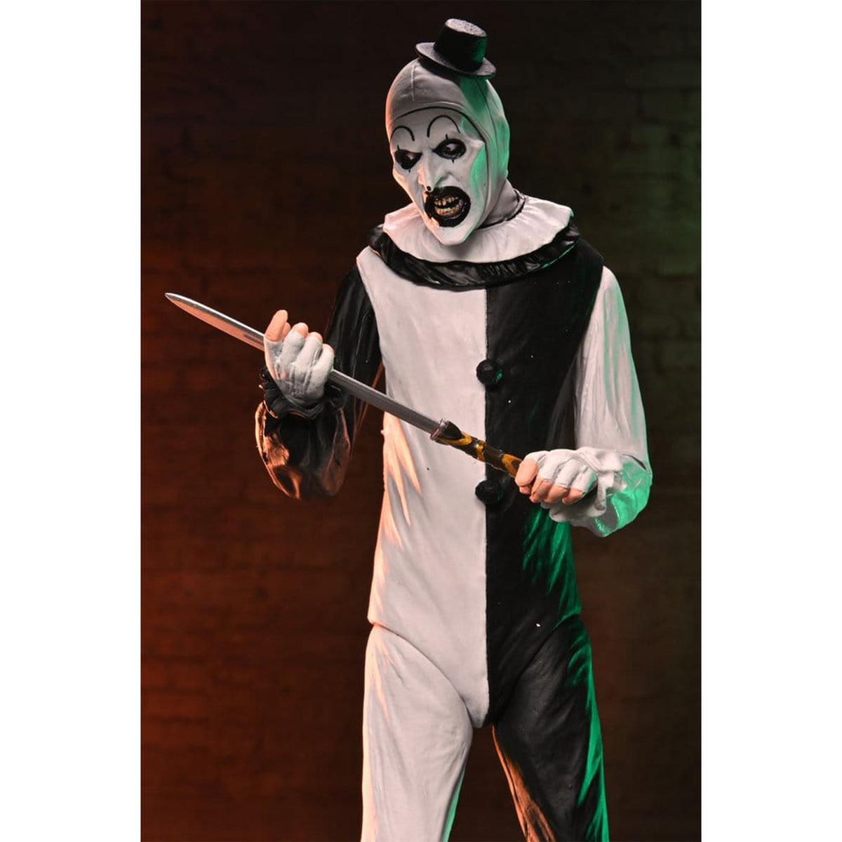 NECA Terrifier 2 Ultimate Art The Clown And The Pale Girl Action Figure 2 Pack – Terrifier, NECA, 18 cm, brand new collector item, Uncanny Collectibles Dublin Ireland
