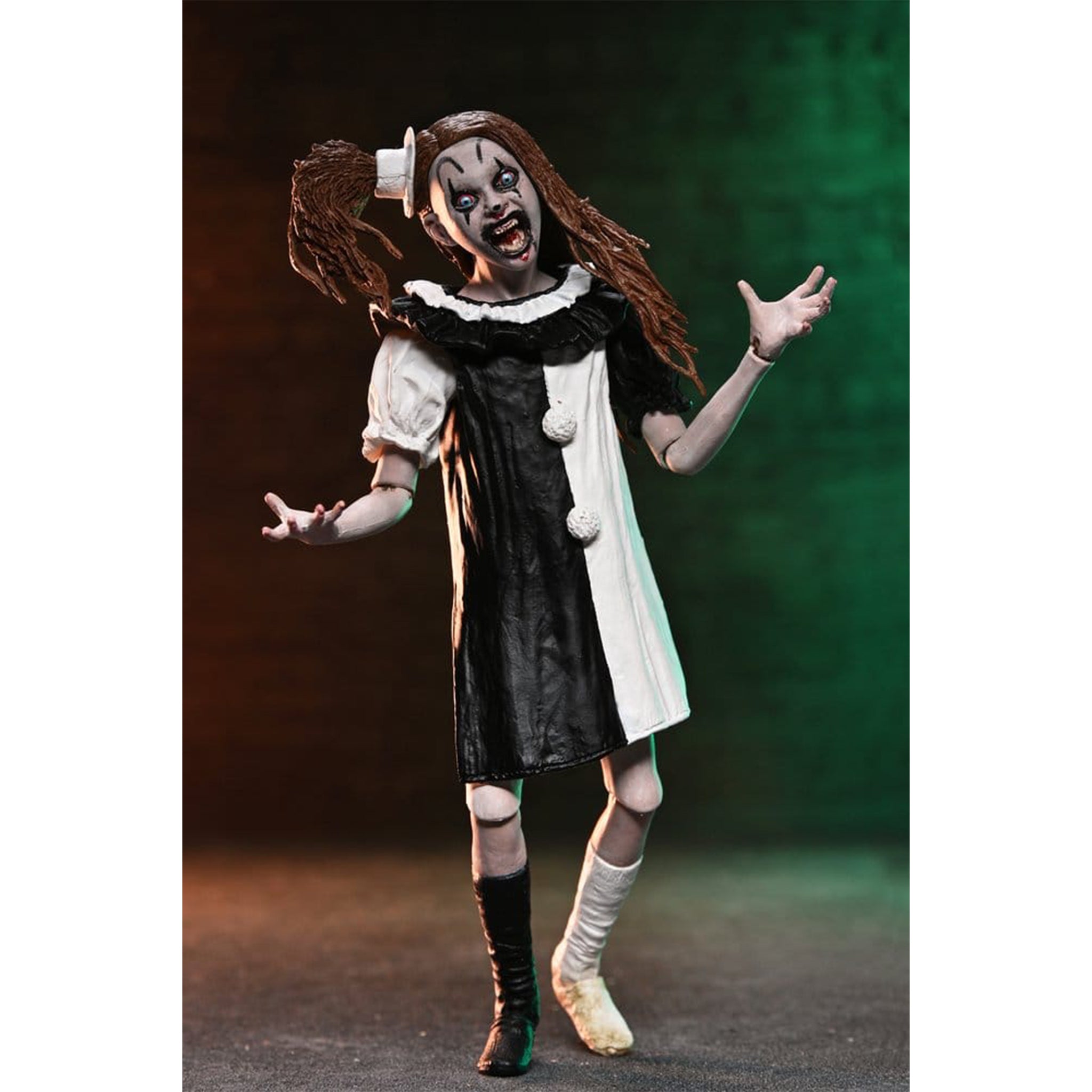 NECA Terrifier 2 Ultimate Art The Clown And The Pale Girl Action Figure 2 Pack – Terrifier, NECA, 18 cm, brand new collector item, Uncanny Collectibles Dublin Ireland