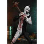 NECA Terrifier 2 Ultimate Art The Clown Blood Splattered Action Figure – Terrifier, NECA, 18 cm, brand new collector item, Uncanny Collectibles Dublin Ireland