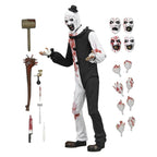 NECA Terrifier 2 Ultimate Art The Clown Blood Splattered Action Figure – Terrifier, NECA, 18 cm, brand new collector item, Uncanny Collectibles Dublin Ireland