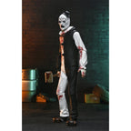 NECA Terrifier 2 Ultimate Art The Clown Blood Splattered Action Figure – Terrifier, NECA, 18 cm, brand new collector item, Uncanny Collectibles Dublin Ireland