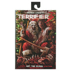 NECA Terrifier 3 Ultimate Santa Suit Art The Clown Bloody Version Action Figure – Terrifier, NECA, 18 cm, brand new collector item, Uncanny Collectibles Dublin Ireland