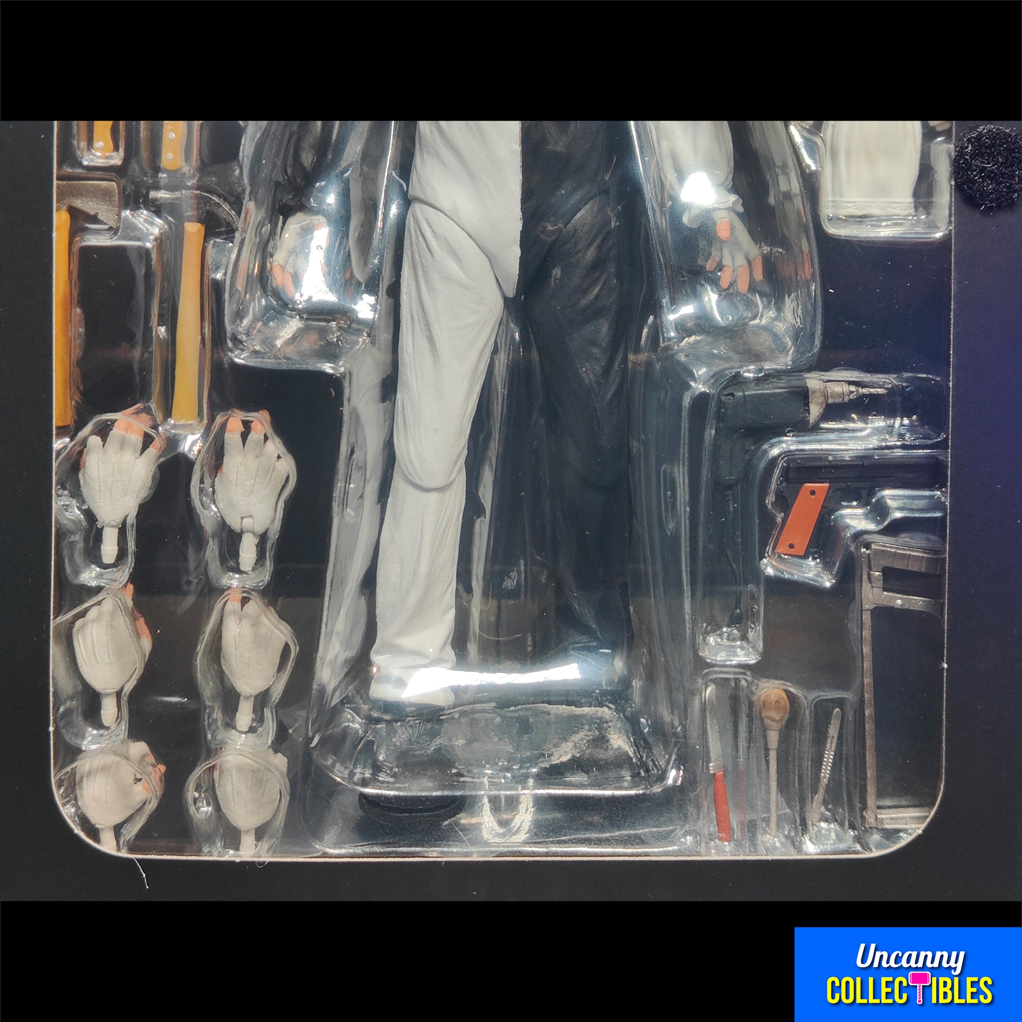 NECA Terrifier Ultimate Art the Clown Action Figure – Terrifier, NECA, 18 cm, brand new collector item, Uncanny Collectibles Dublin Ireland