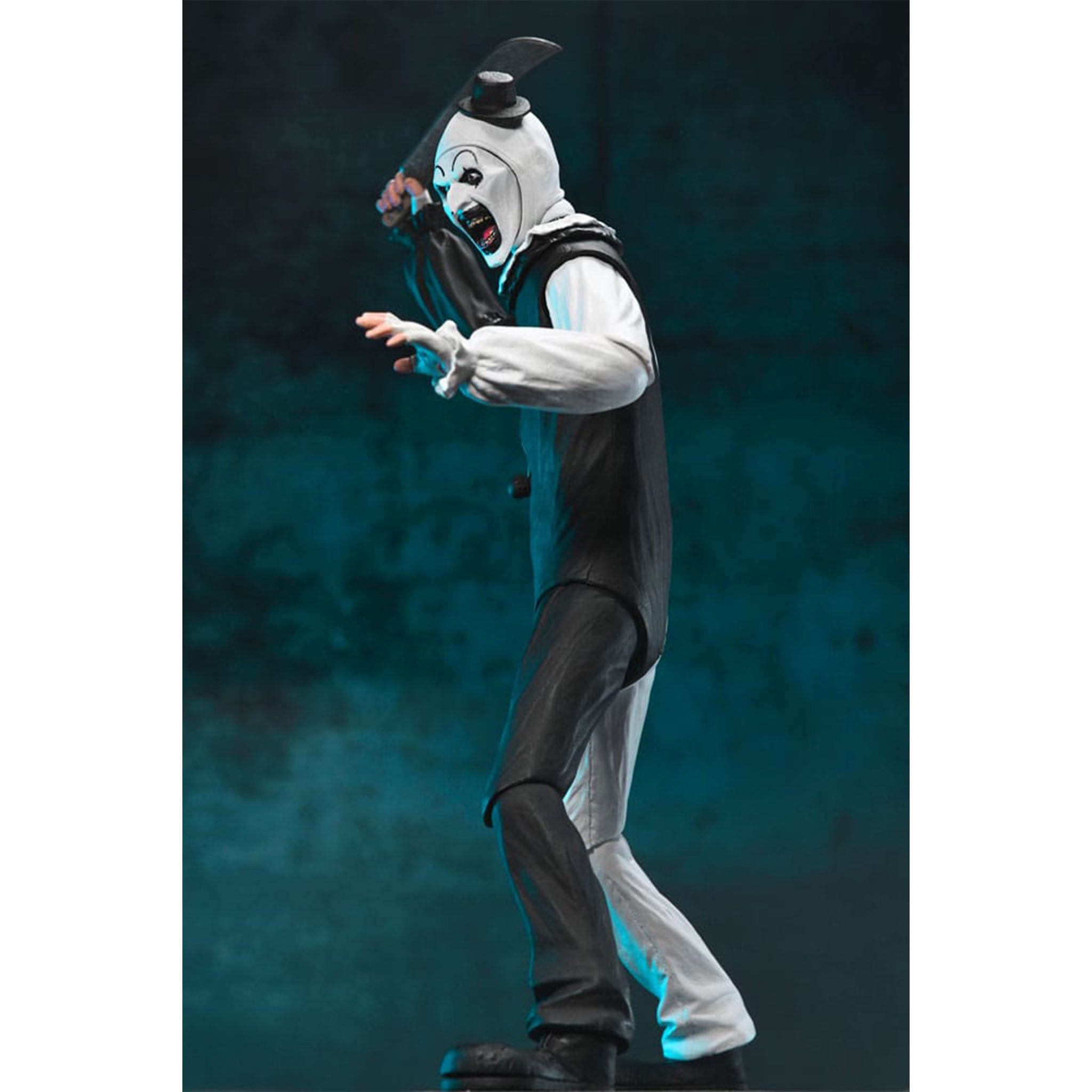 NECA Terrifier Ultimate Art the Clown Action Figure – Terrifier, NECA, 18 cm, brand new collector item, Uncanny Collectibles Dublin Ireland