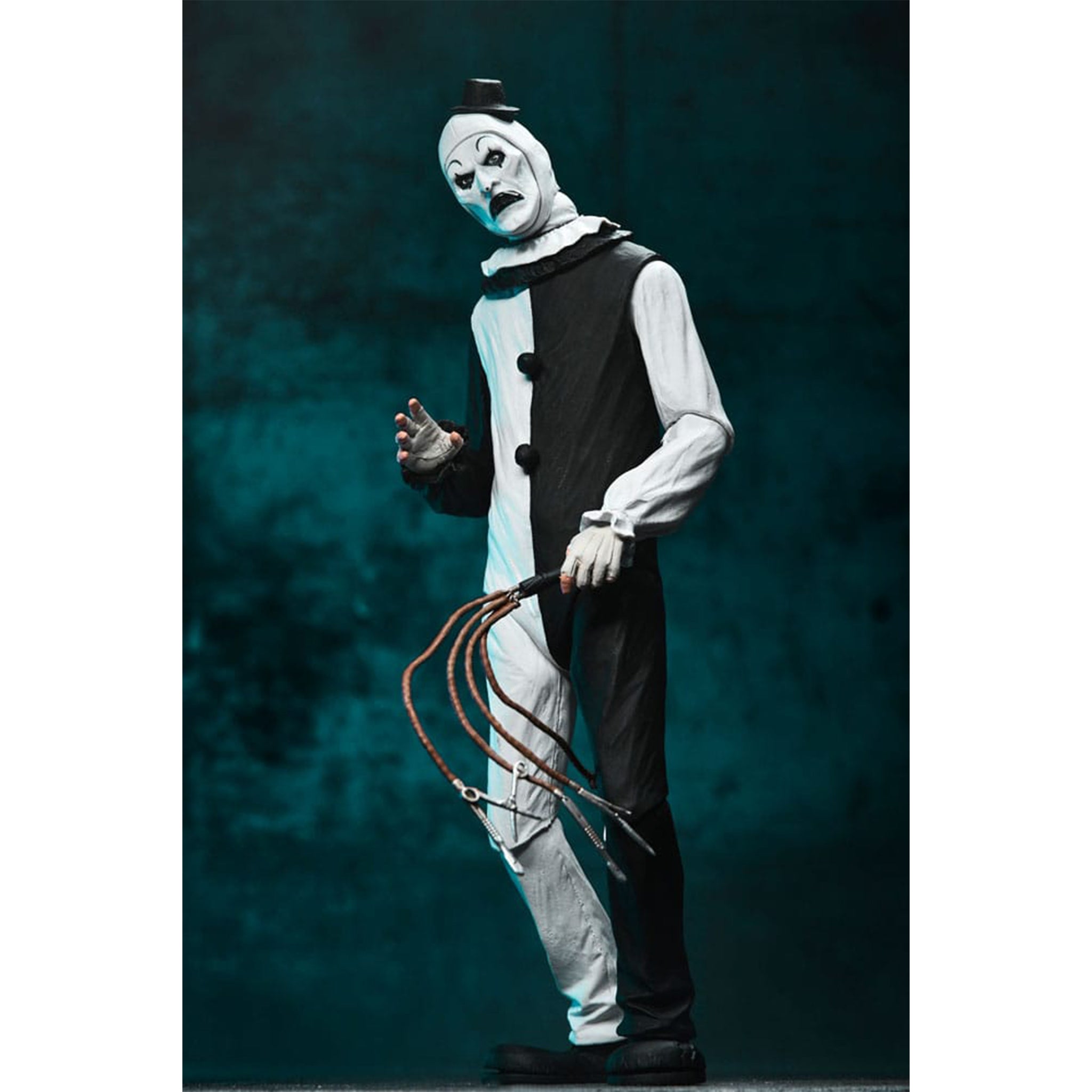 NECA Terrifier Ultimate Art the Clown Action Figure – Terrifier, NECA, 18 cm, brand new collector item, Uncanny Collectibles Dublin Ireland
