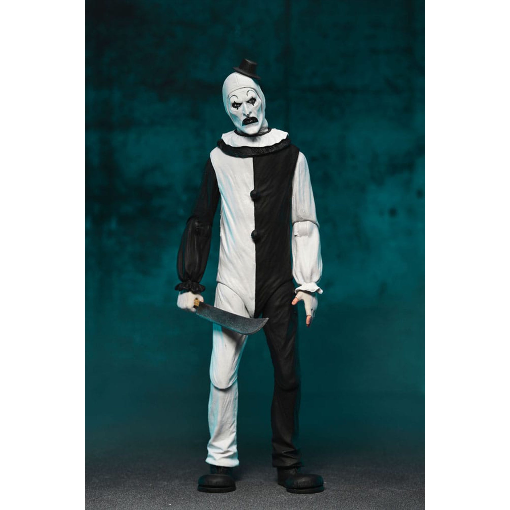 NECA Terrifier Ultimate Art the Clown Action Figure – Terrifier, NECA, 18 cm, brand new collector item, Uncanny Collectibles Dublin Ireland
