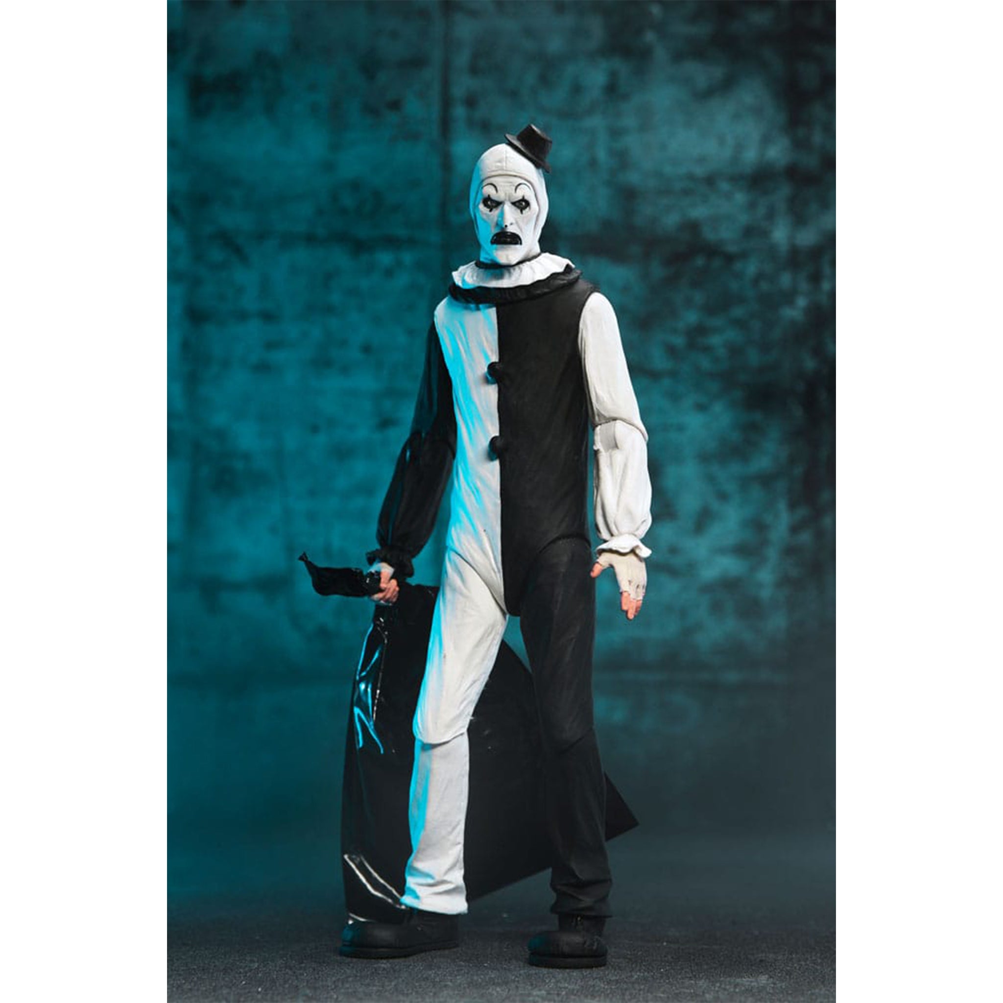 NECA Terrifier Ultimate Art the Clown Action Figure – Terrifier, NECA, 18 cm, brand new collector item, Uncanny Collectibles Dublin Ireland