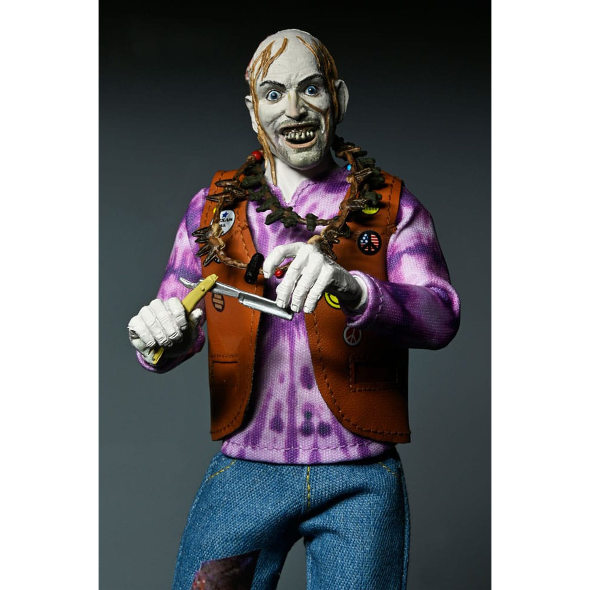 NECA Texas Chainsaw Massacre 2 Chop Top Clothed Action Figure 50th Anniversary – Texas Chainsaw Massacre, NECA, 20 cm, brand new collector item, Uncanny Collectibles Dublin Ireland