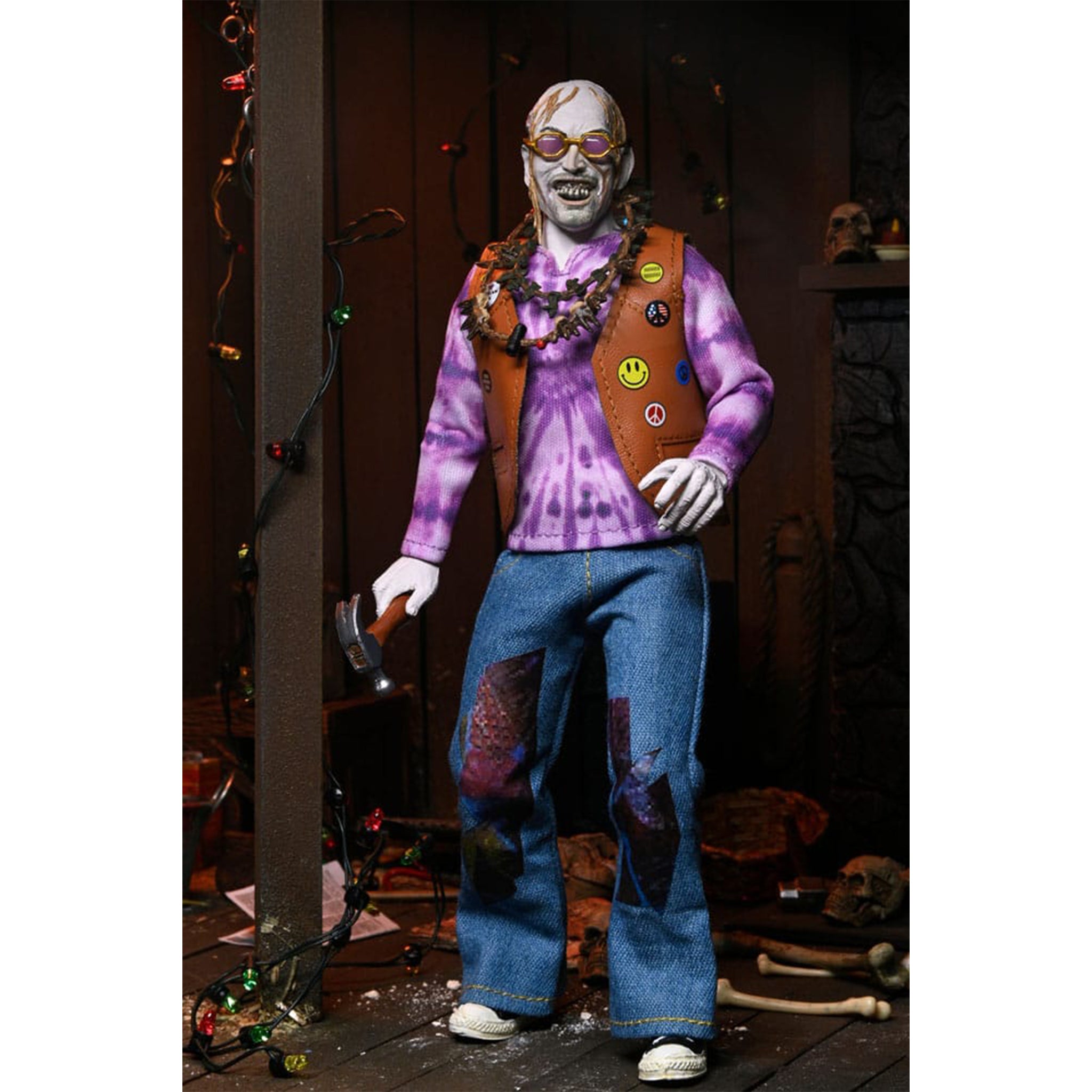 NECA Texas Chainsaw Massacre 2 Chop Top Clothed Action Figure 50th Anniversary – Texas Chainsaw Massacre, NECA, 20 cm, brand new collector item, Uncanny Collectibles Dublin Ireland