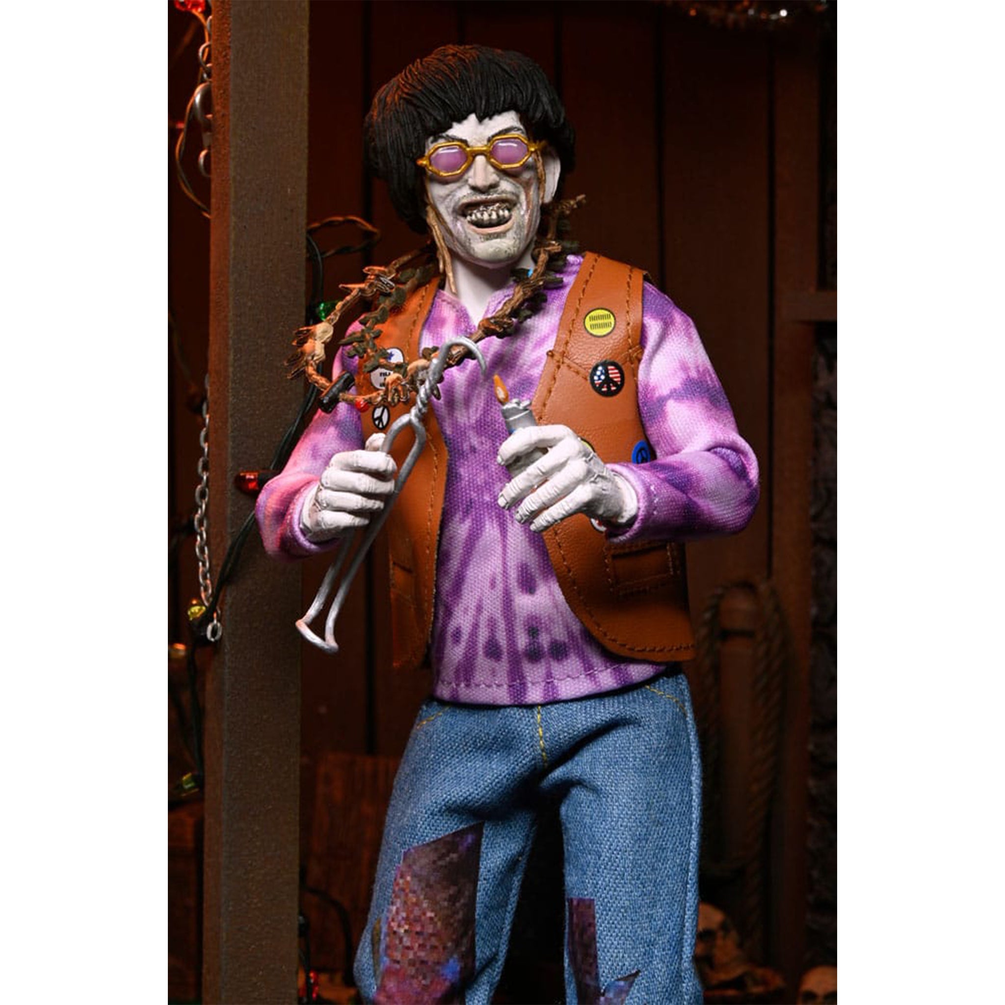 NECA Texas Chainsaw Massacre 2 Chop Top Clothed Action Figure 50th Anniversary
